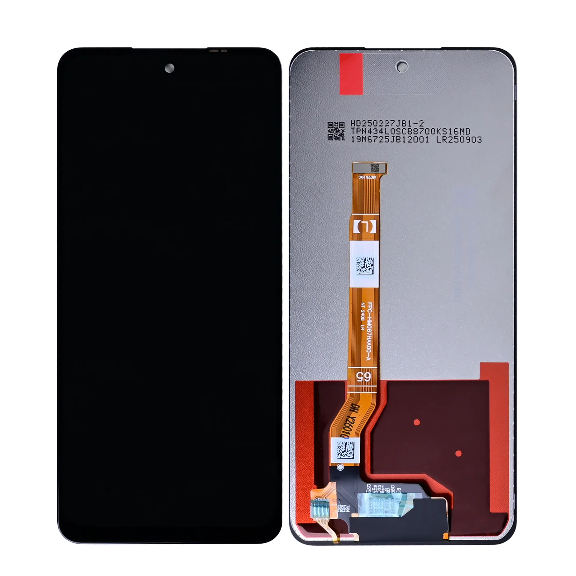 Oppo A5 Pro 4G, A5 Pro 5G Display And Digitizer Without Frame Black OEM