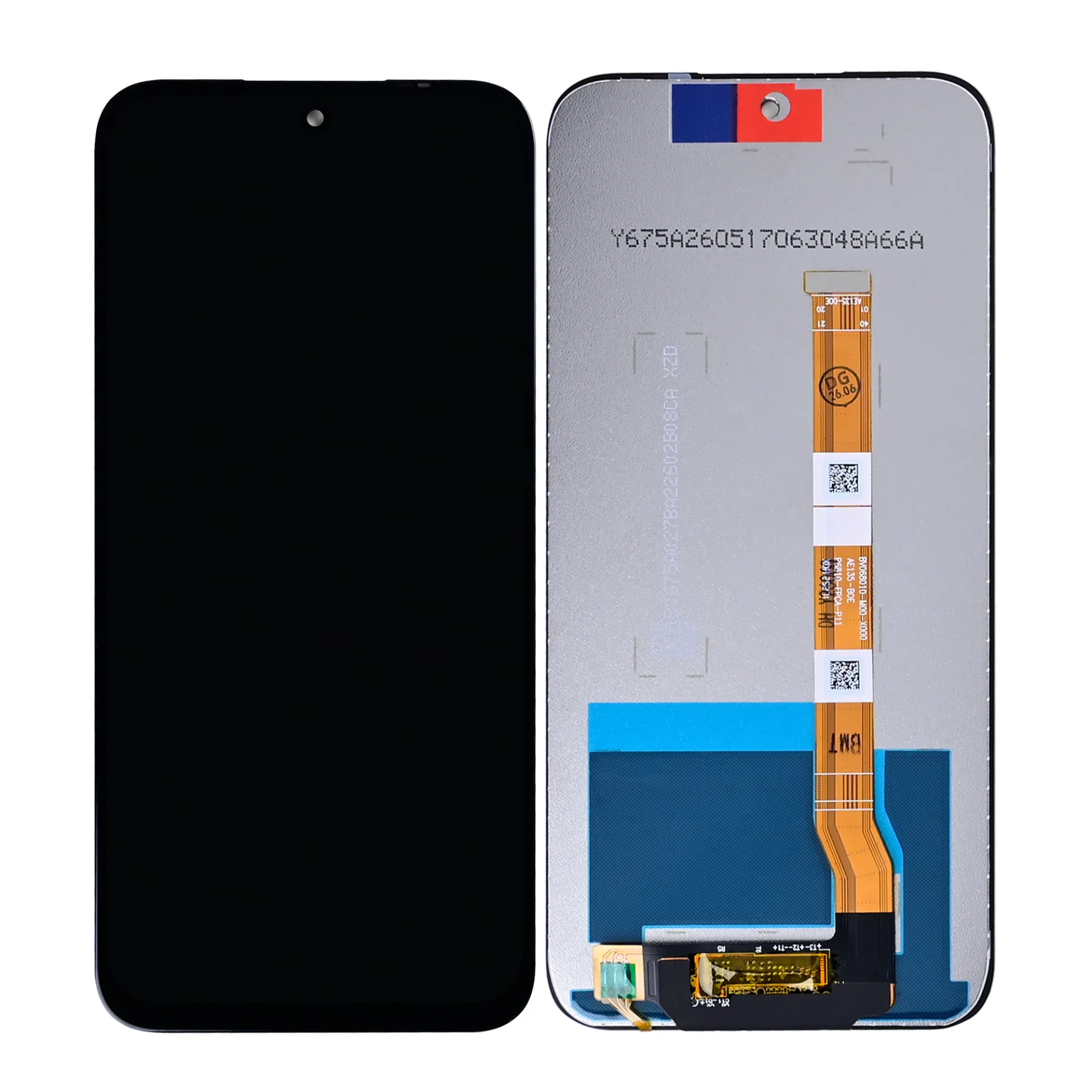 Oppo A6 4G, A6 5G, A6t, A6x 4G, A6x 5G, Realme Narzo 90X 5G, C85, Display And Digitizer Without Frame Black OEM