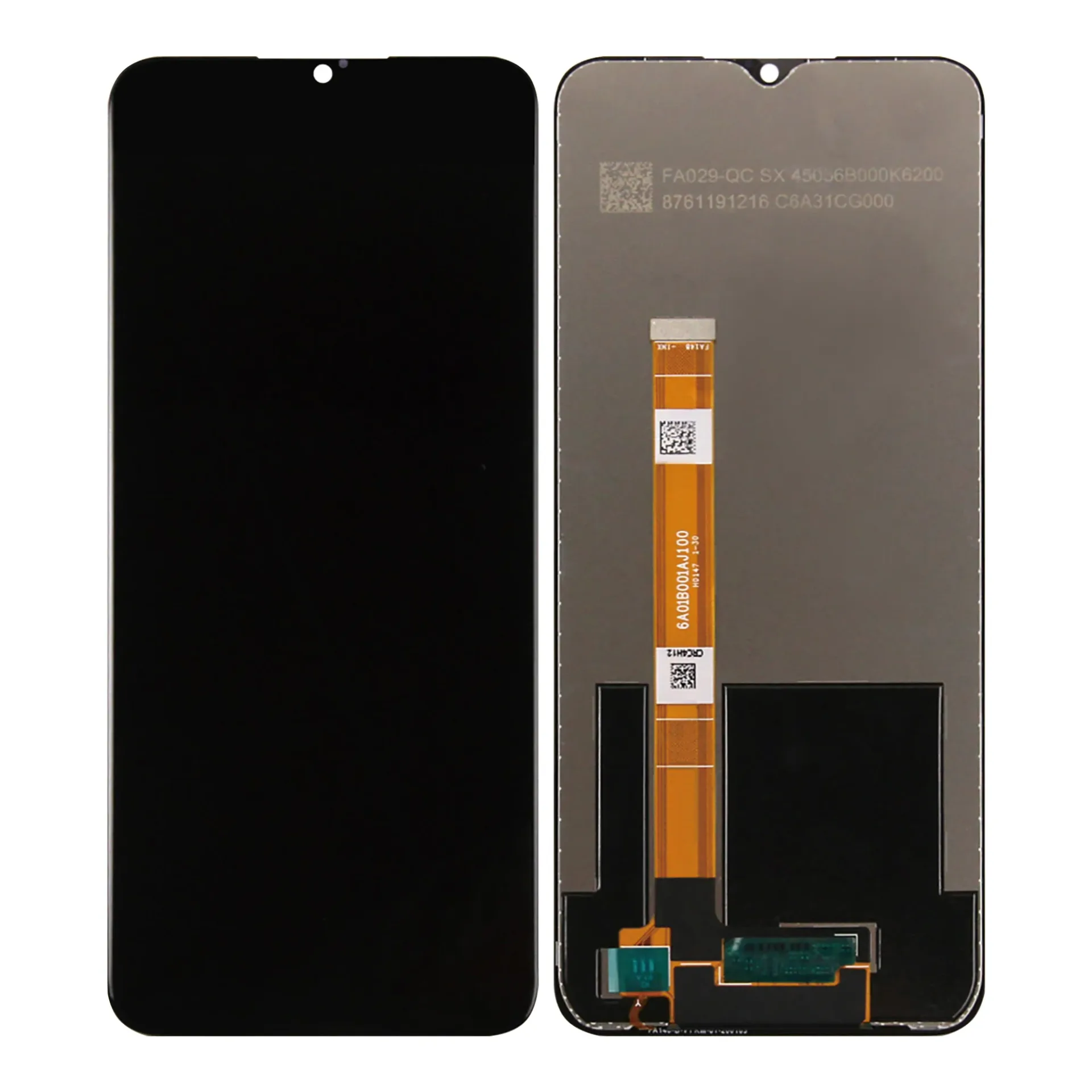 Oppo A9 2020 Display And Digitizer Without Frame Black OEM