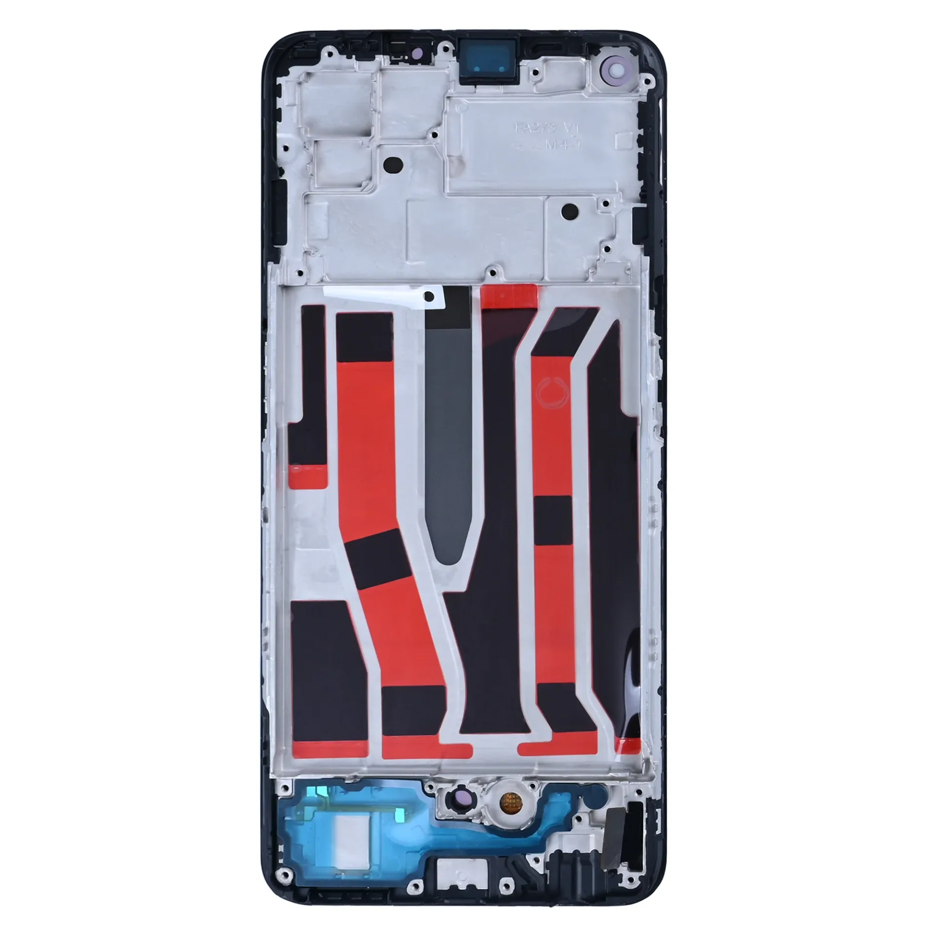 Oppo A94 5G Display And Digitizer With Frame Fluid Black OEM