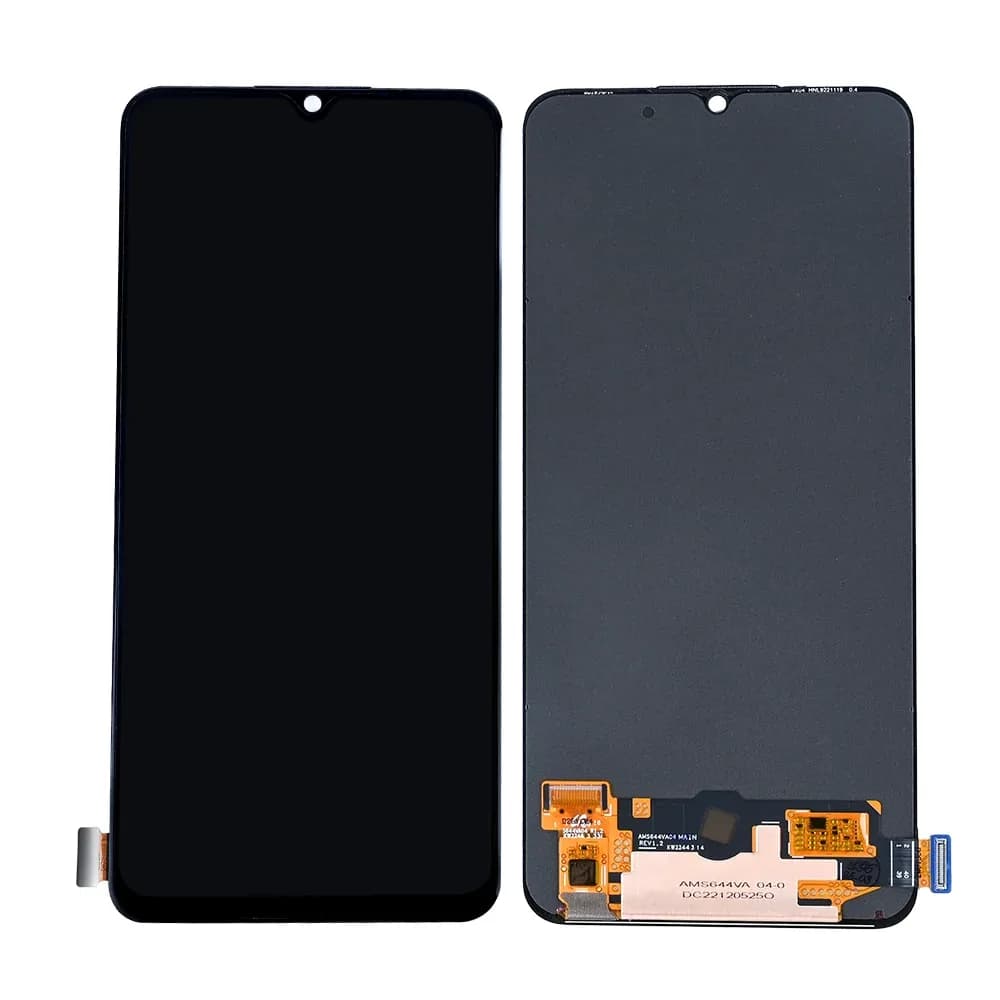 Oppo F17 Display And Digitizer Without Frame Black OEM