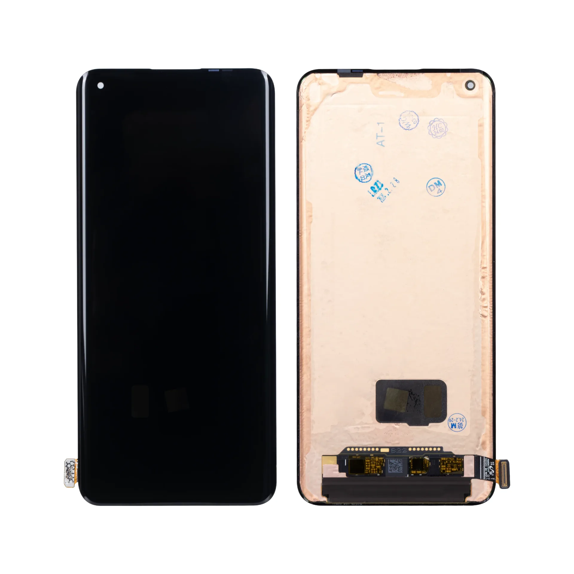 Oppo Find X5 Pro, OnePlus 10 Pro Display And Digitizer Without Frame Black OEM