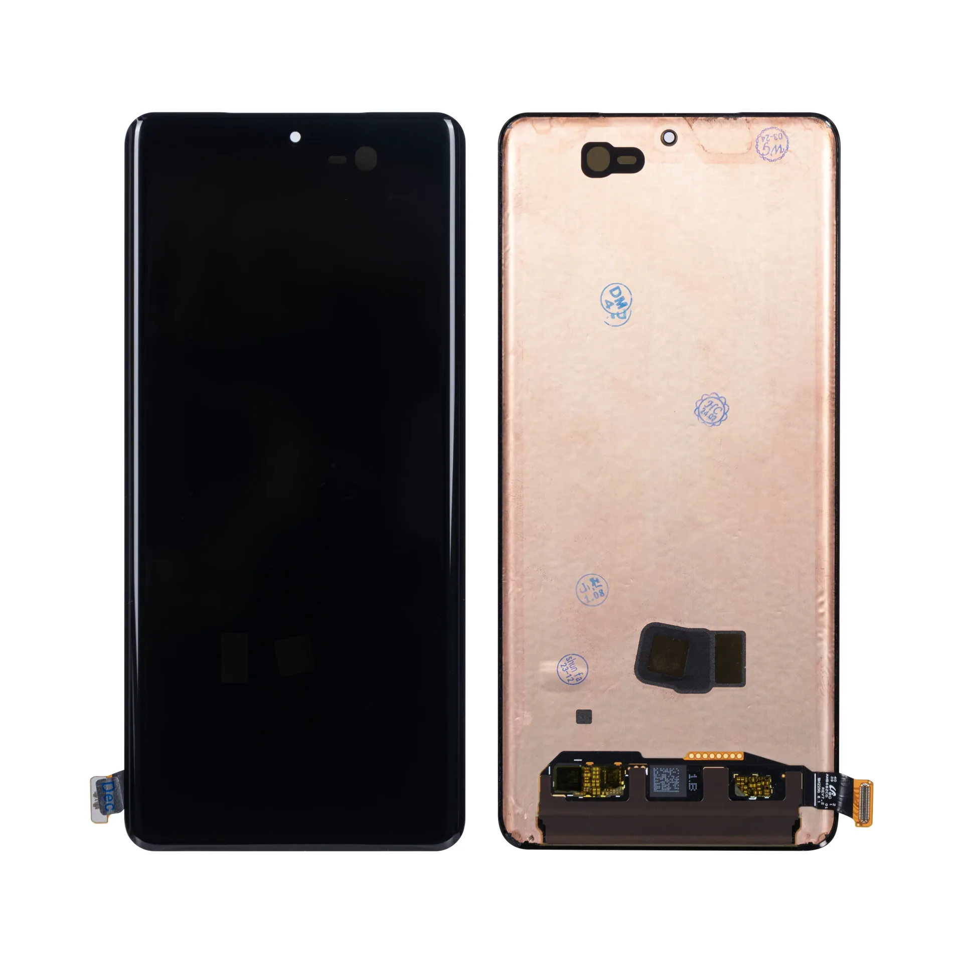 Oppo Find X6 Pro Display And Digitizer Without Frame Black OEM