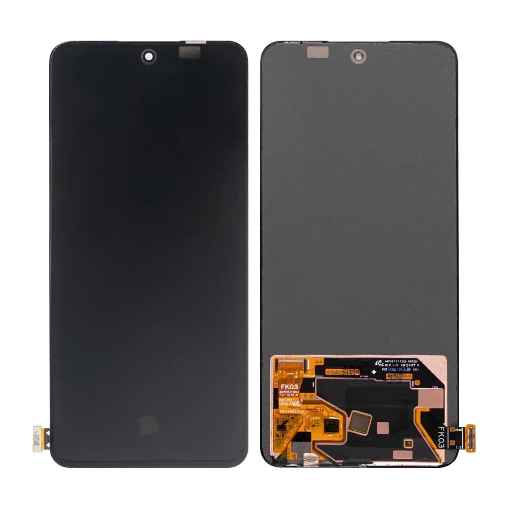 Oppo K12x Display And Digitizer Without Frame Black OEM