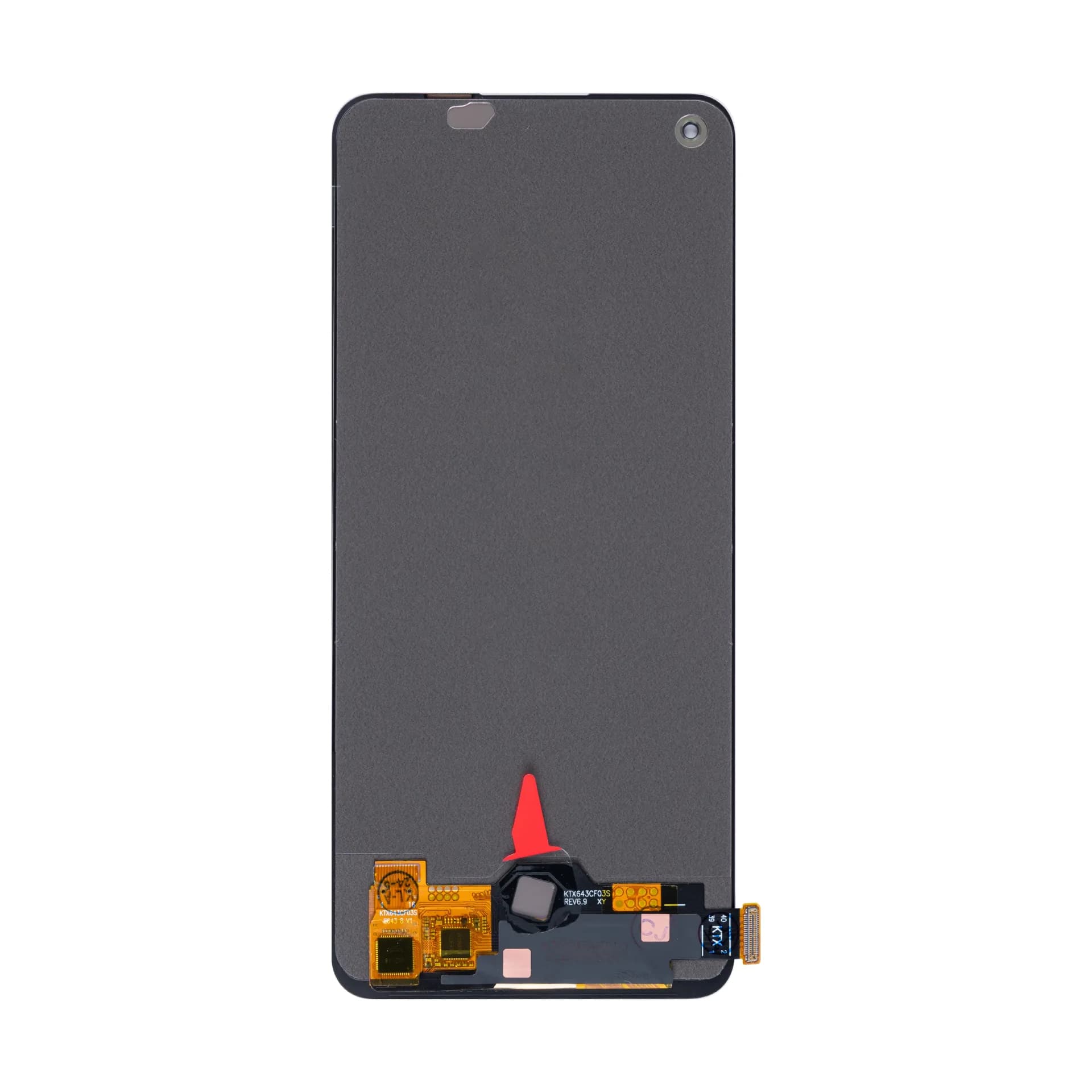 Oppo Reno 8 5G Display And Digitizer Without Frame Black OEM