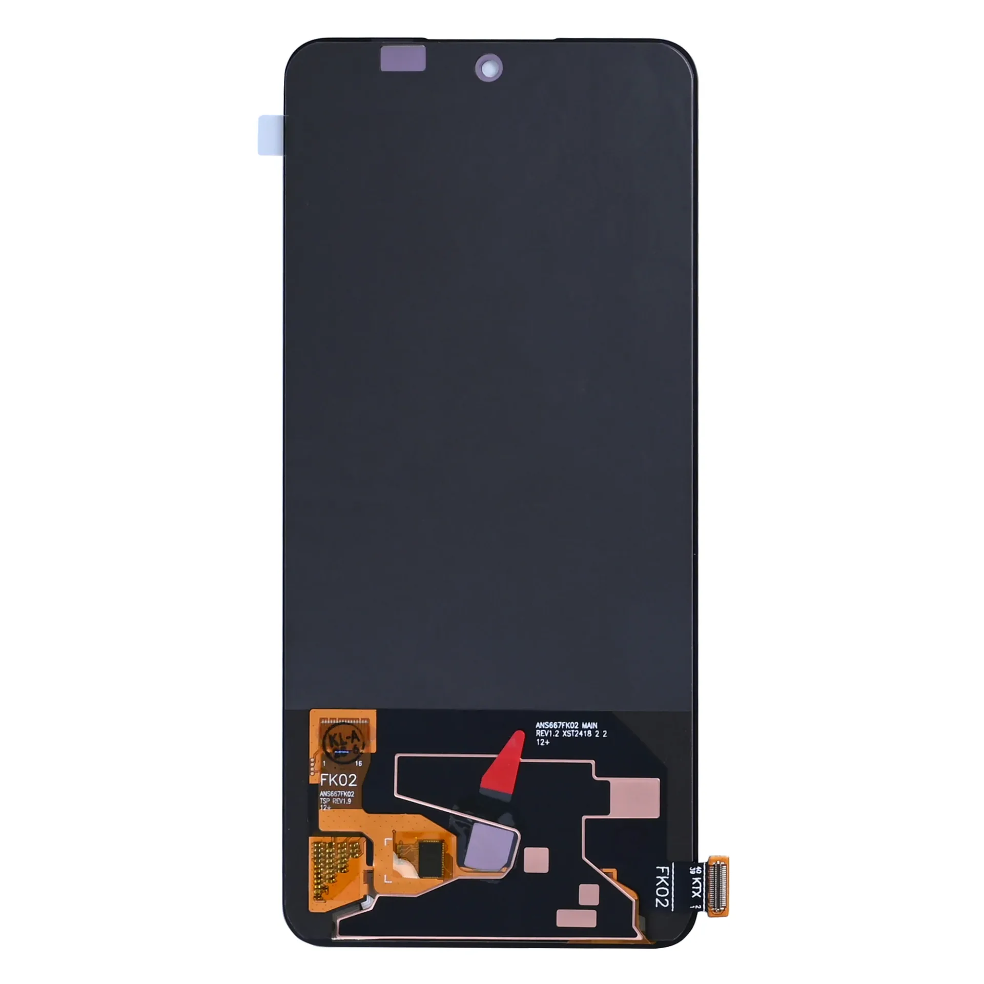 Realme 12 Plus Display And Digitizer Without Frame Black OEM