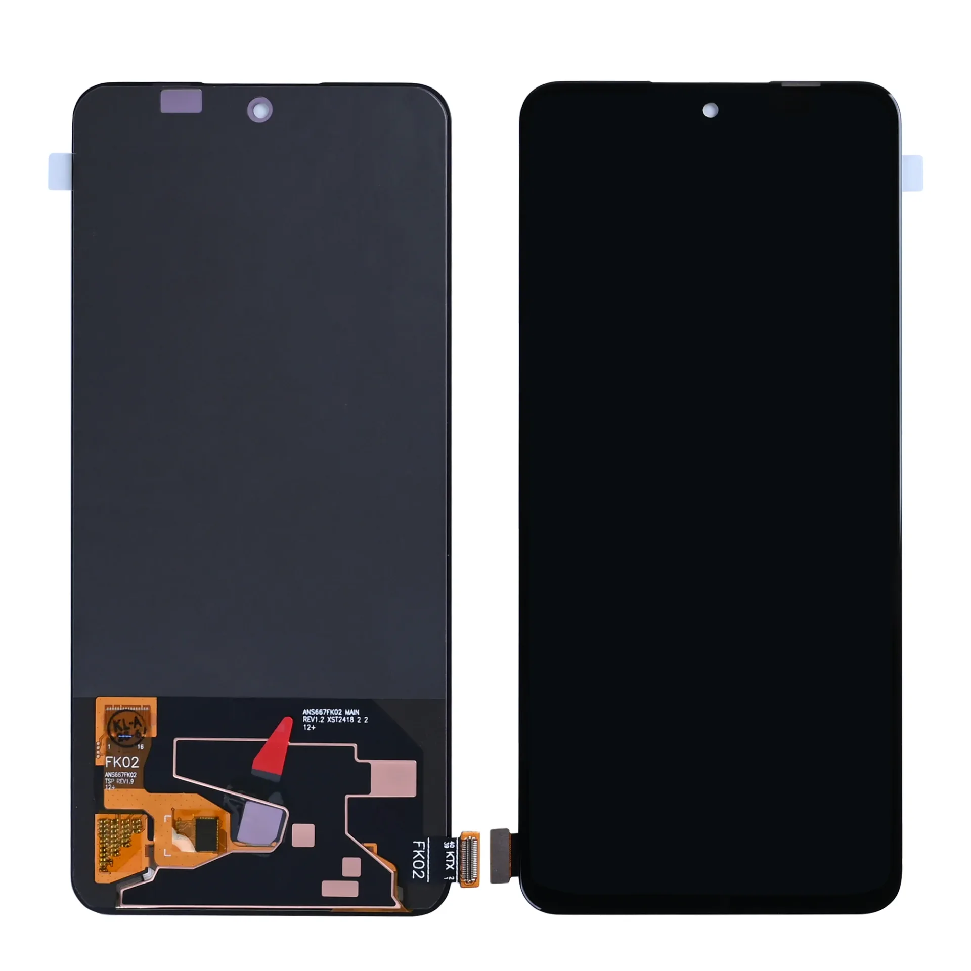 Realme 12 Plus Display And Digitizer Without Frame Black OEM