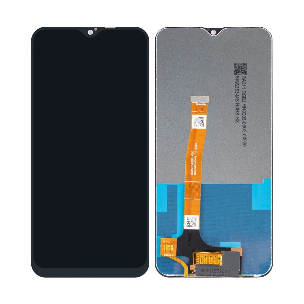 Realme 5 Pro Display And Digitizer Without Frame Black OEM