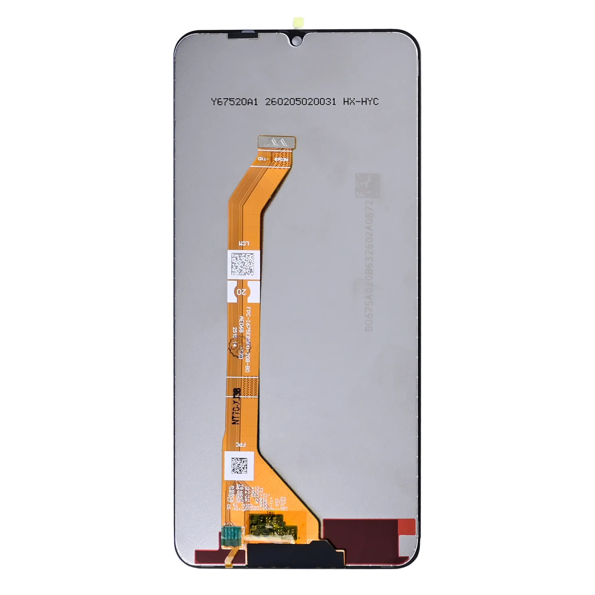Realme Note 70, Note 70T Display And Digitizer Without Frame Black OEM