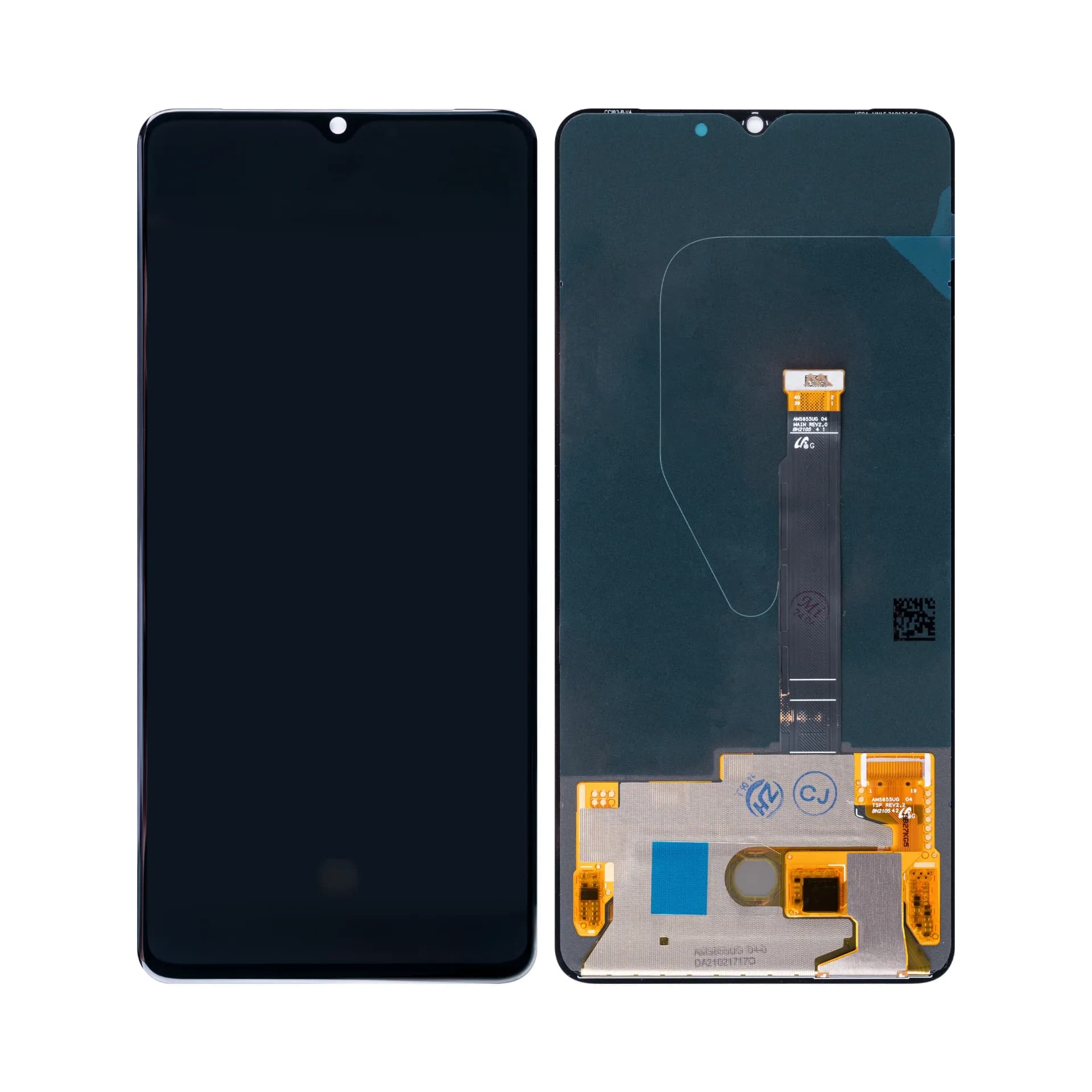 Realme X2 Pro Display And Digitizer Without Frame Black OEM