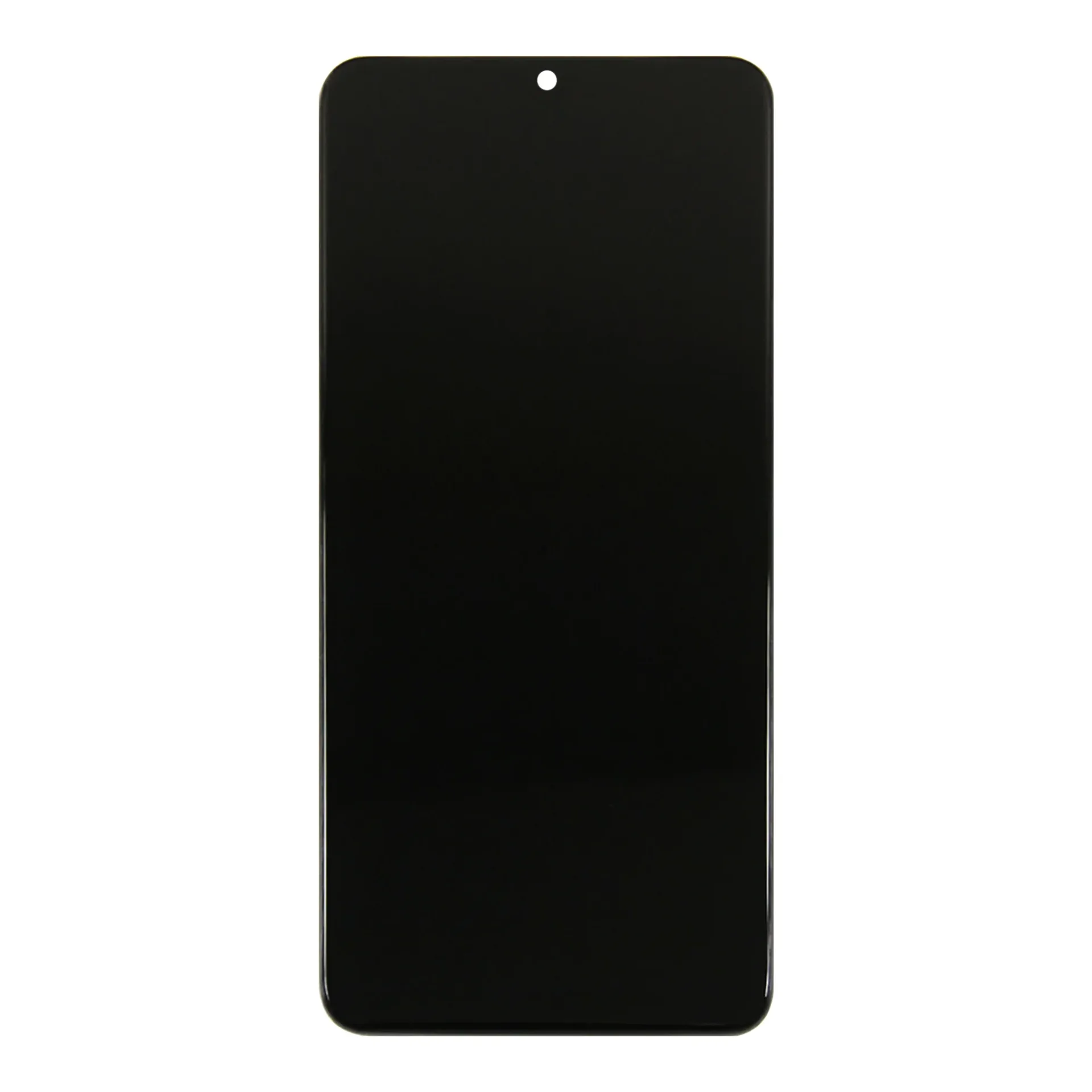 Samsung Galaxy A20s A207F Display And Digitizer With Frame Black Service Pack