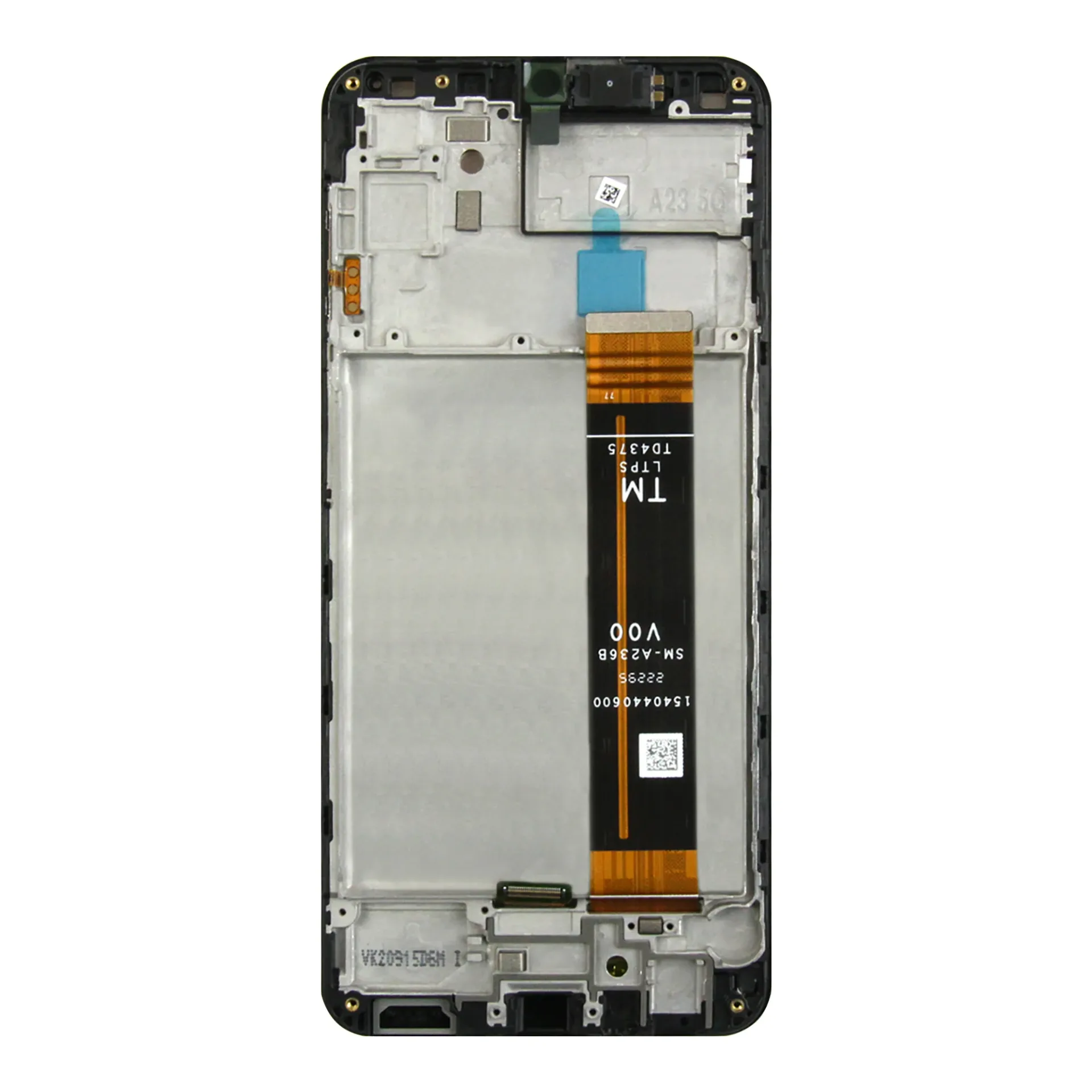 Samsung Galaxy A23 5G A236B Display And Digitizer With Frame Black Service Pack