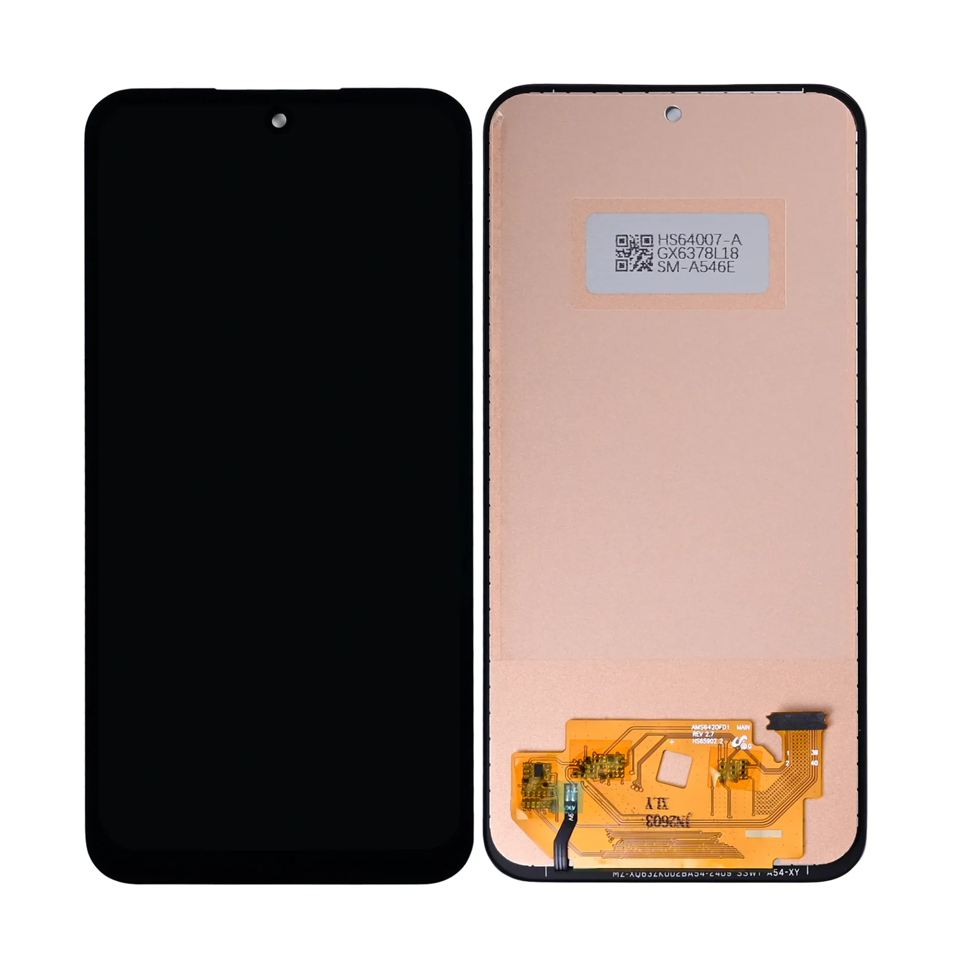 Samsung Galaxy A54 A546B Display And Digitizer Without Frame Black In-Cell