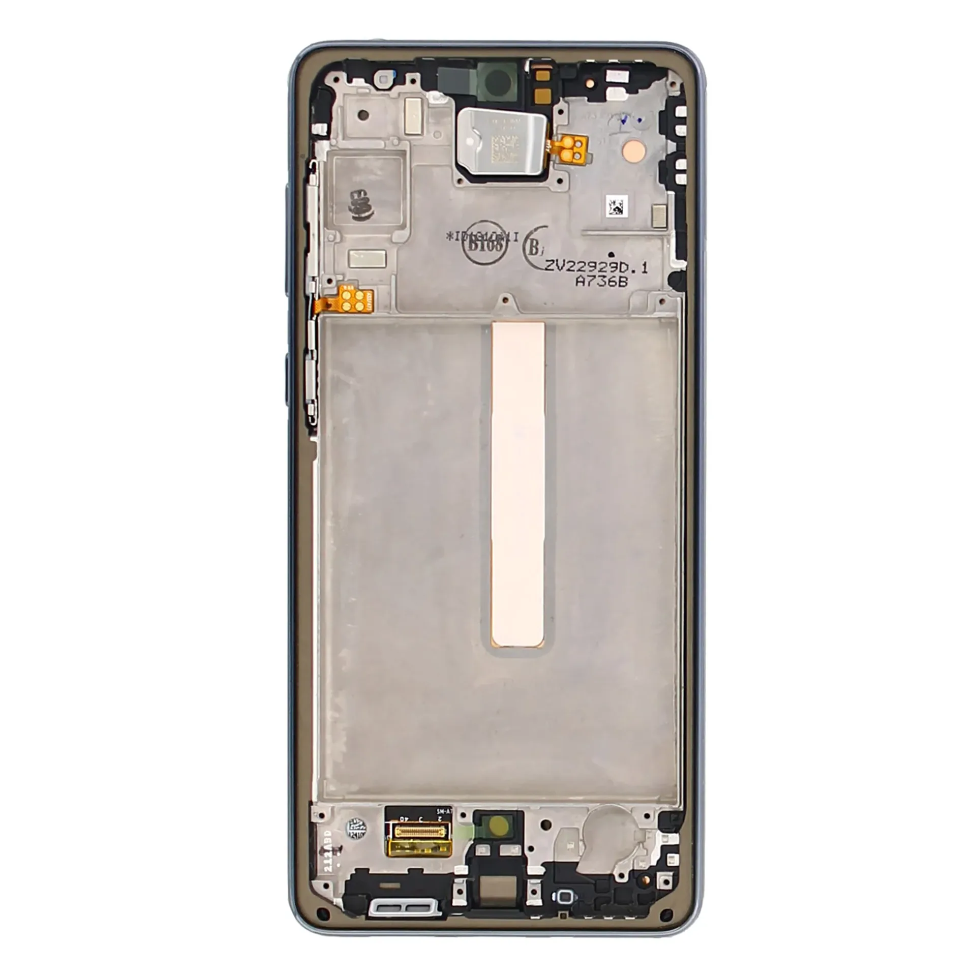 Samsung Galaxy A73 5G (2022) A736B Display And Digitizer With Frame Black Service Pack
