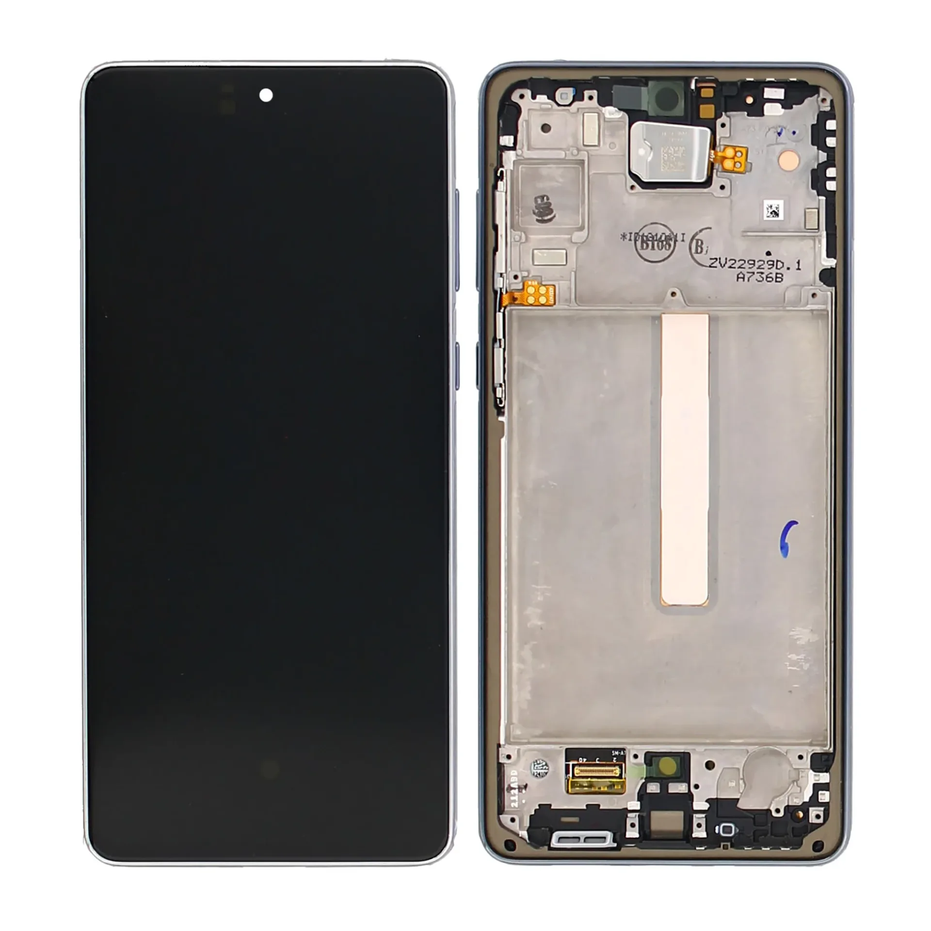 Samsung Galaxy A73 5G (2022) A736B Display And Digitizer With Frame Black Service Pack