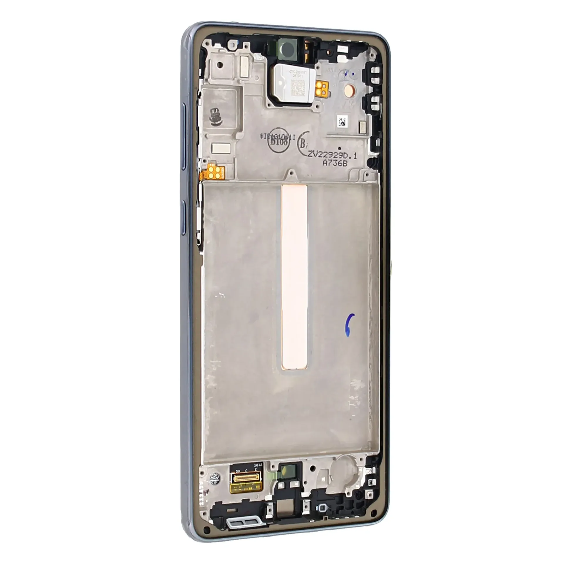 Samsung Galaxy A73 5G (2022) A736B Display And Digitizer With Frame Black Service Pack
