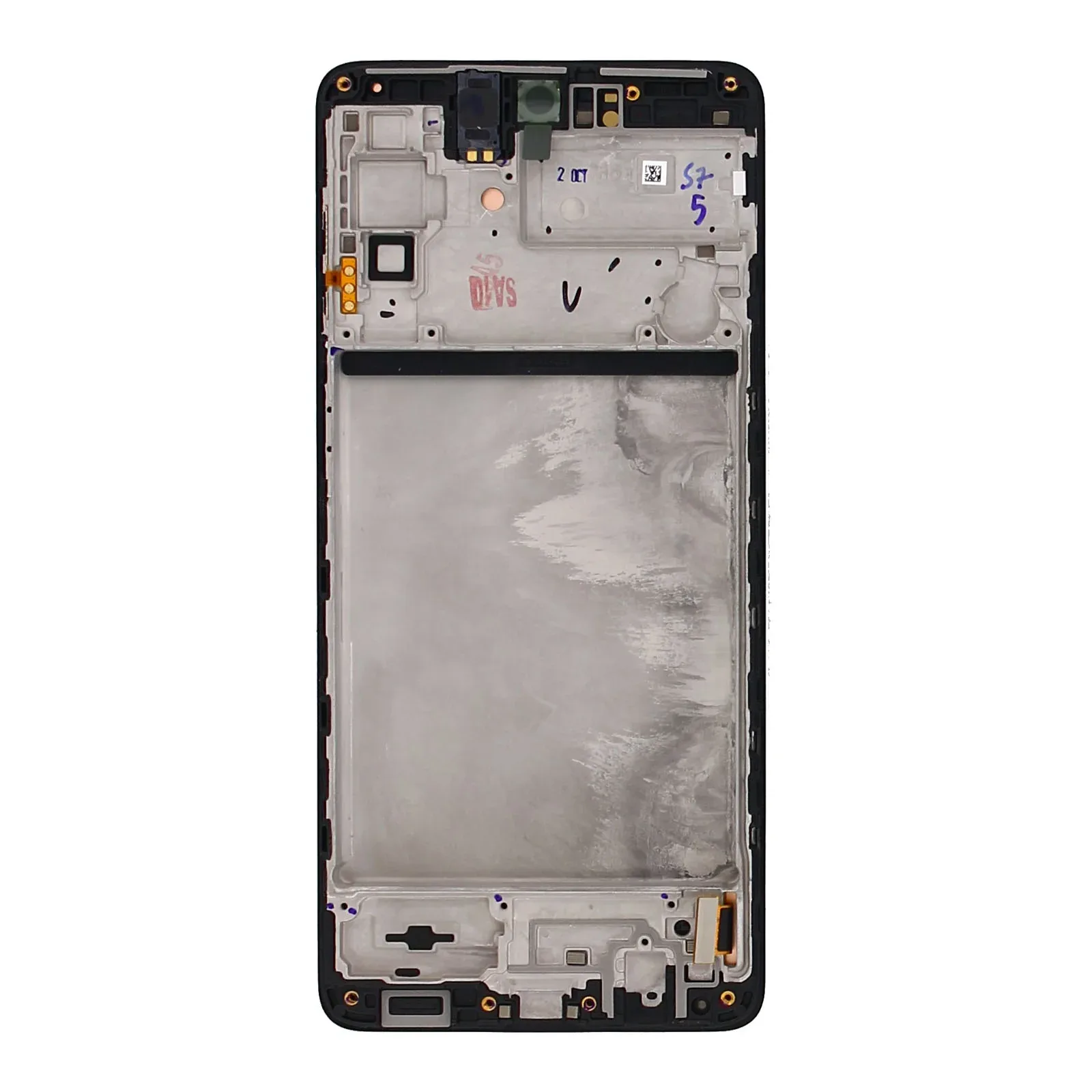Samsung Galaxy M51 M515F Display And Digitizer With Frame Celestial Black Service Pack