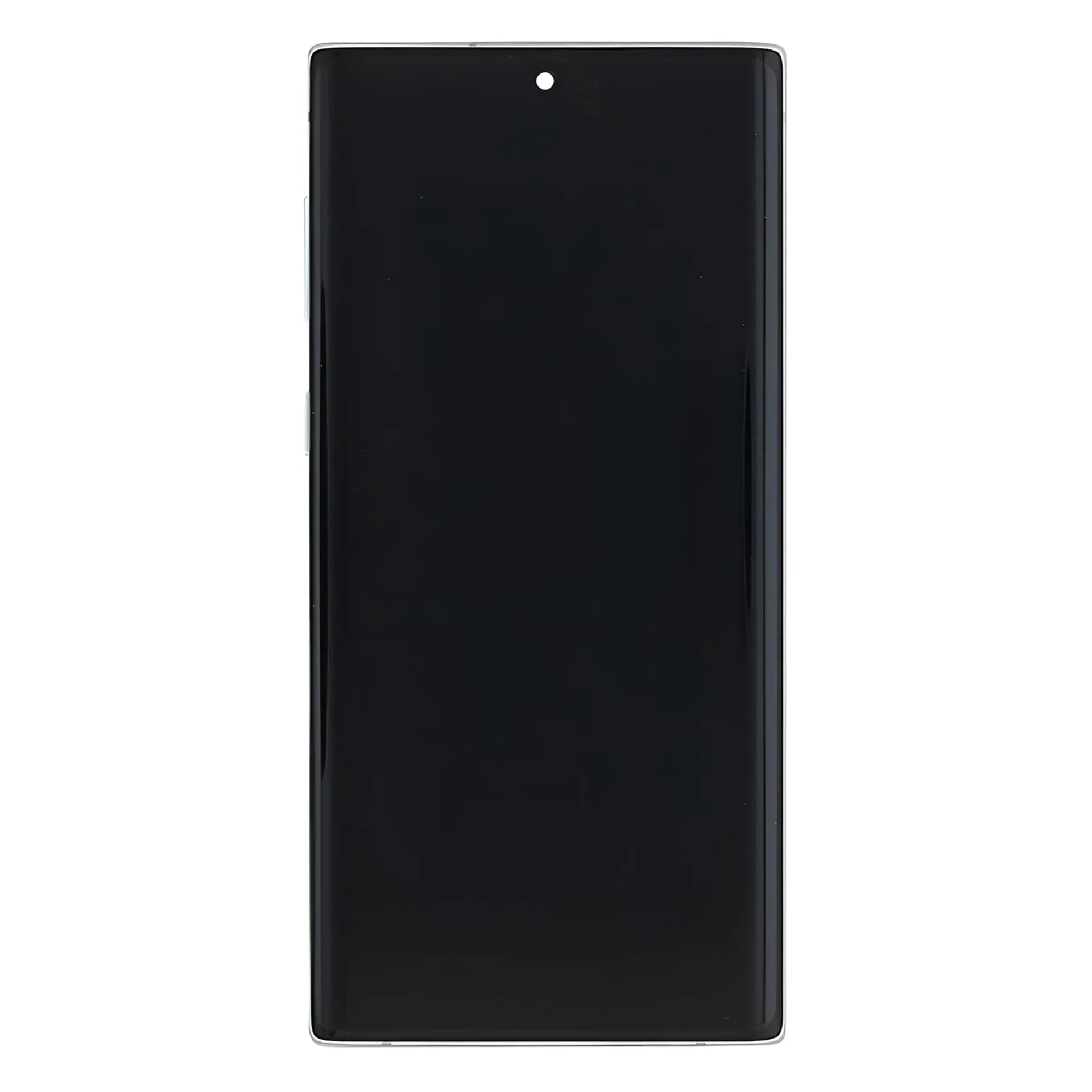 Samsung Galaxy Note 10 N970F Display And Digitizer With frame Aura White Service Pack