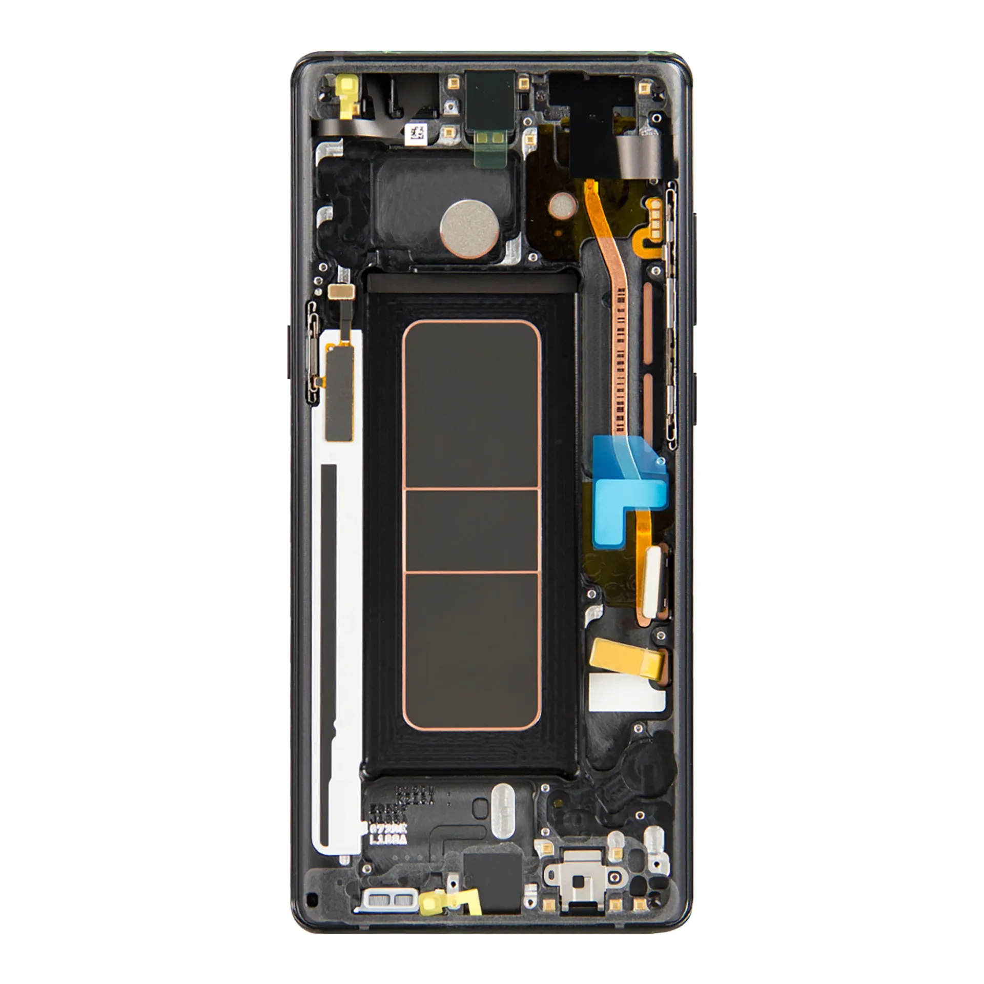 Samsung Galaxy Note 8 N950F Display And Digitizer With Frame Midnight Black Service Pack