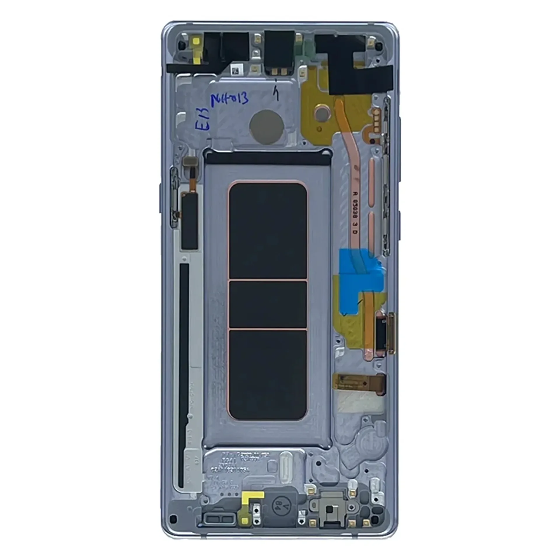 Samsung Galaxy Note 8 N950F Display And Digitizer With Frame Orchid Grey Service Pack