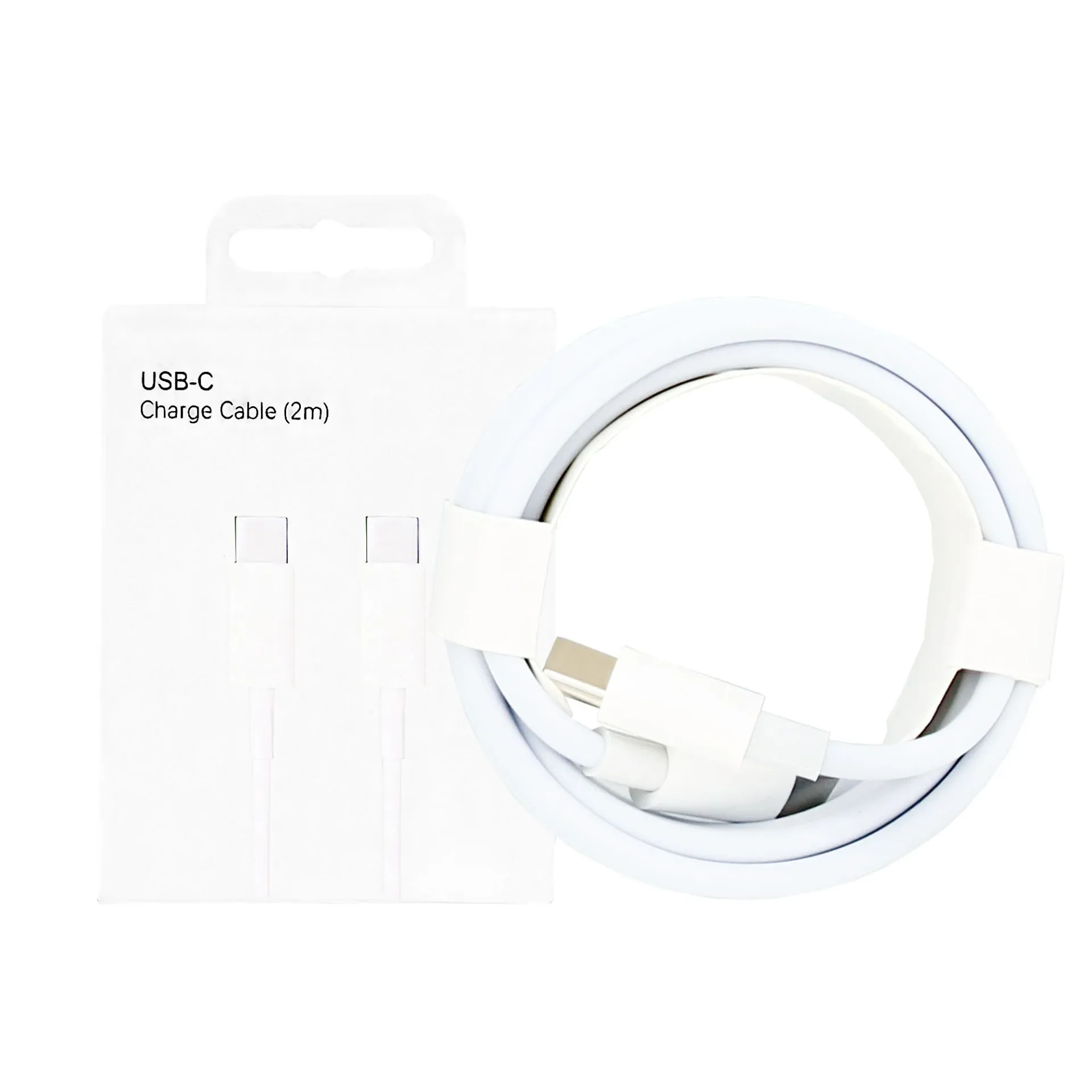 For Apple USB-C To USB-C Cable 200cm White Retail Box