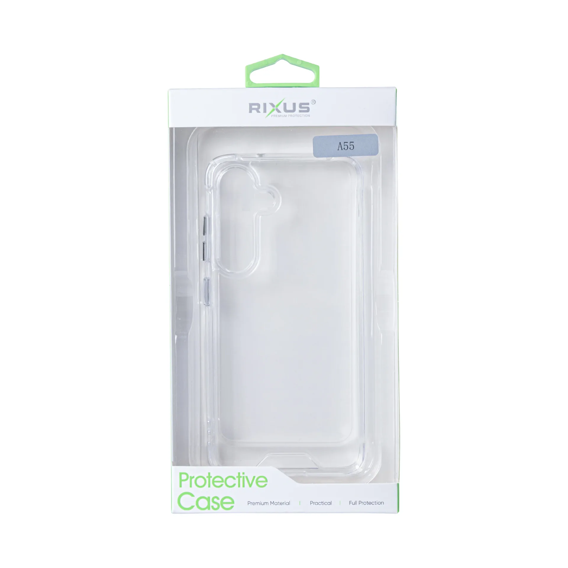 Rixus Anti Shock Case TPU For Samsung Galaxy A55 5G Transparent