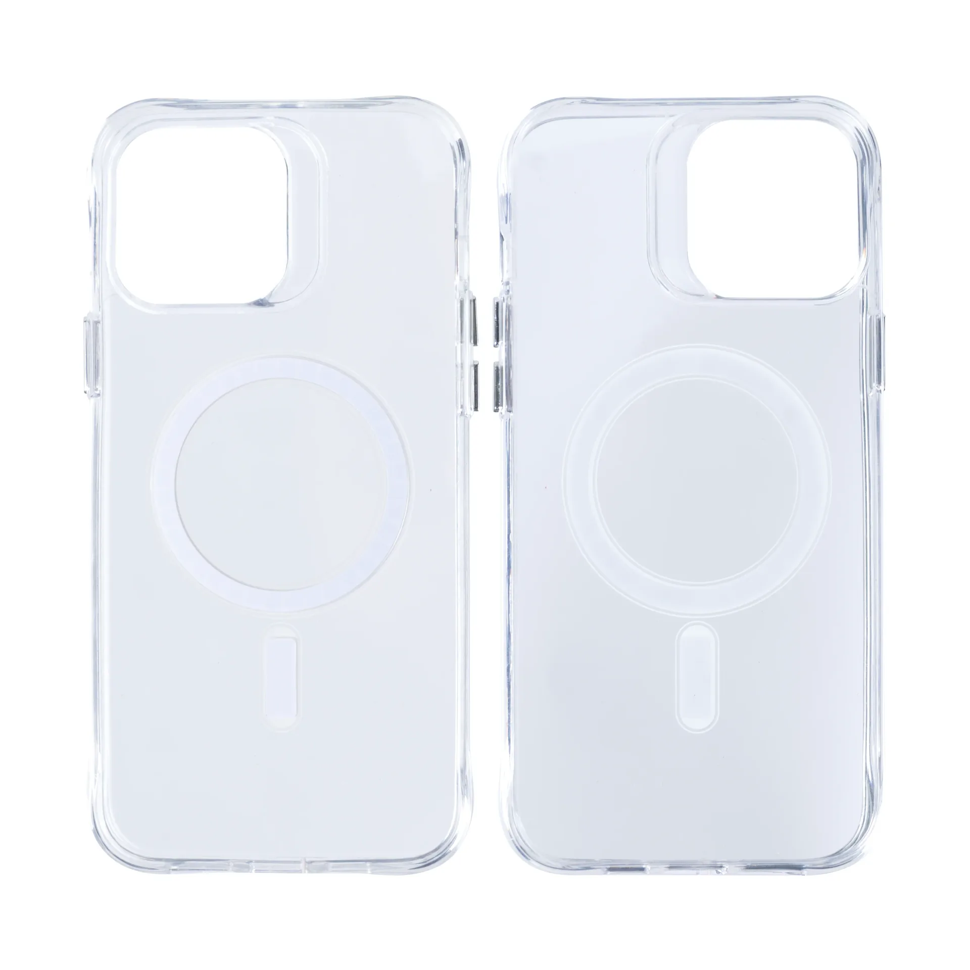 Rixus Anti Shock Case TPU With MagSafe Compatible For Apple iPhone 13 Pro Transparent