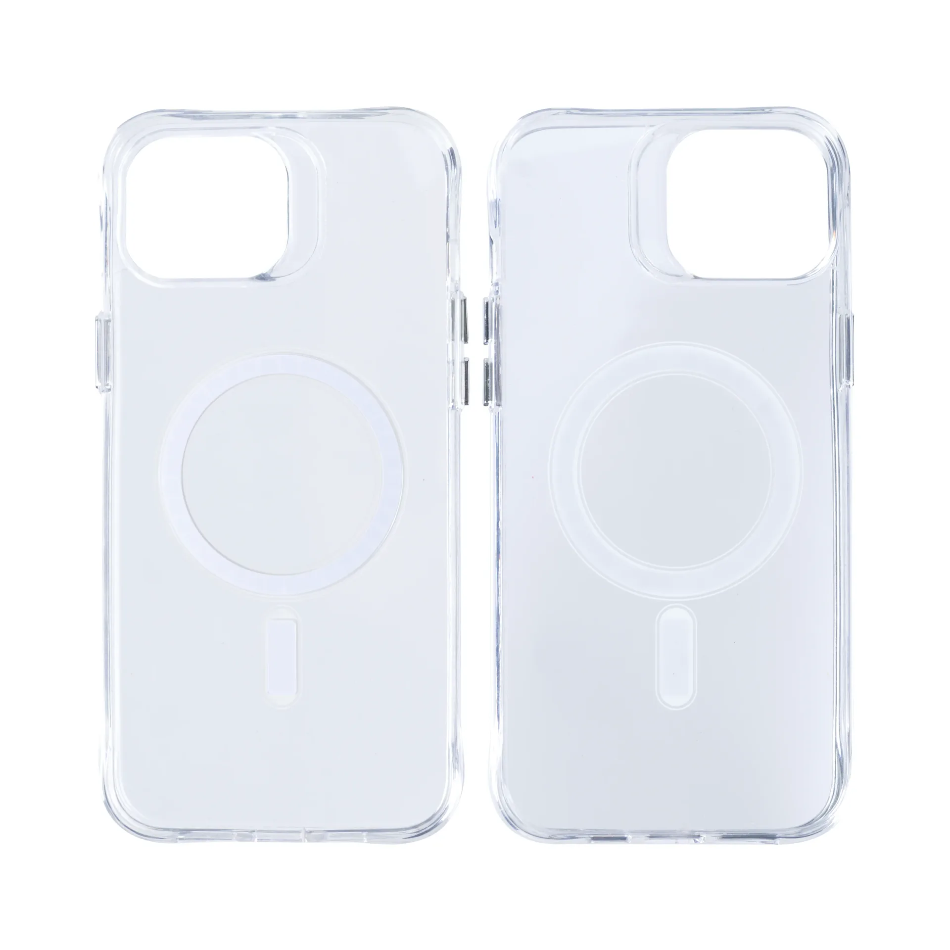 Rixus Anti Shock Case TPU With MagSafe Compatible For Apple iPhone 14 Plus Transparent