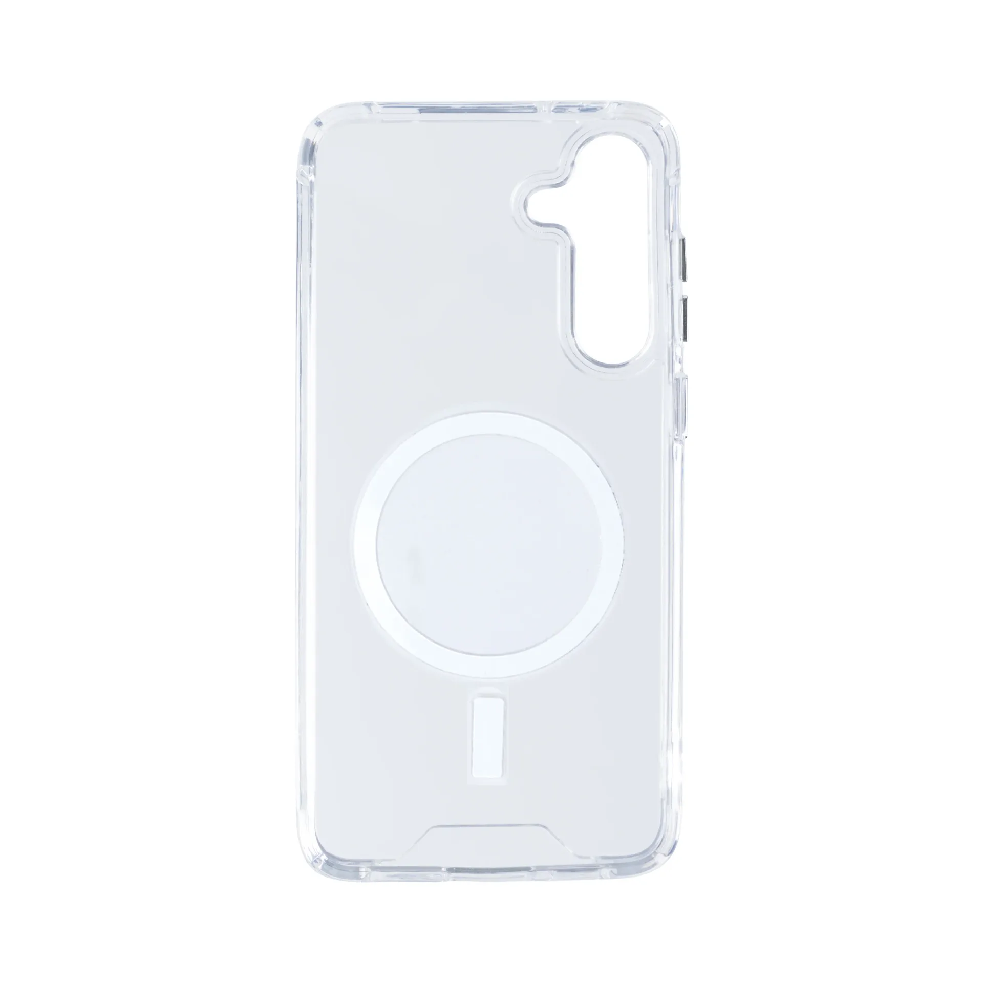 Rixus Anti Shock Case TPU With MagSafe Compatible For Samsung Galaxy S24 Plus 5G Transparent