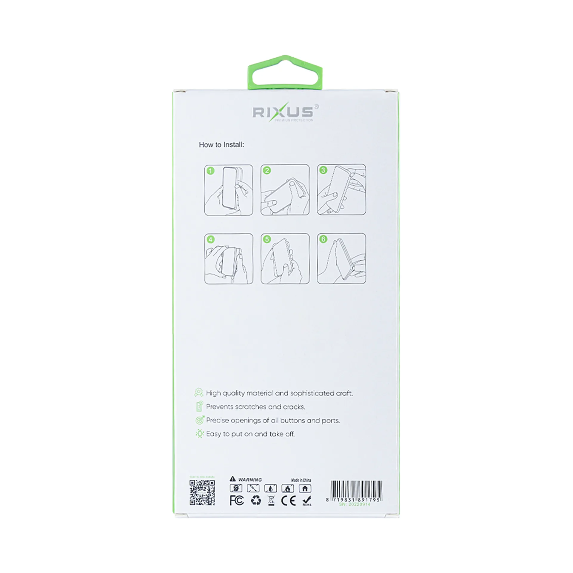 Rixus Anti Shock Case TPU With MagSafe Compatible For Samsung Galaxy S24 Plus 5G Transparent