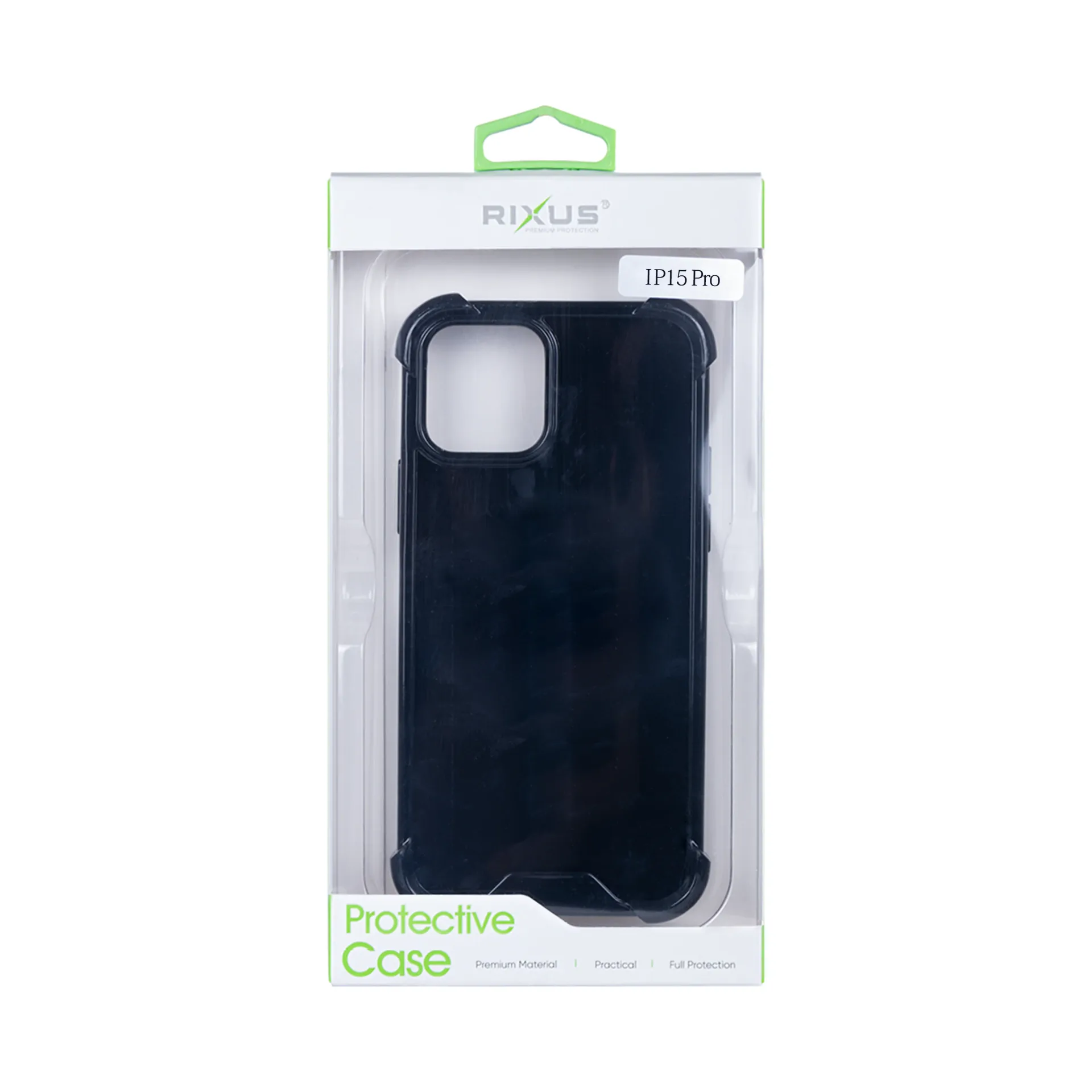 Rixus Anti-Burst Case For Apple iPhone 15 Pro Black