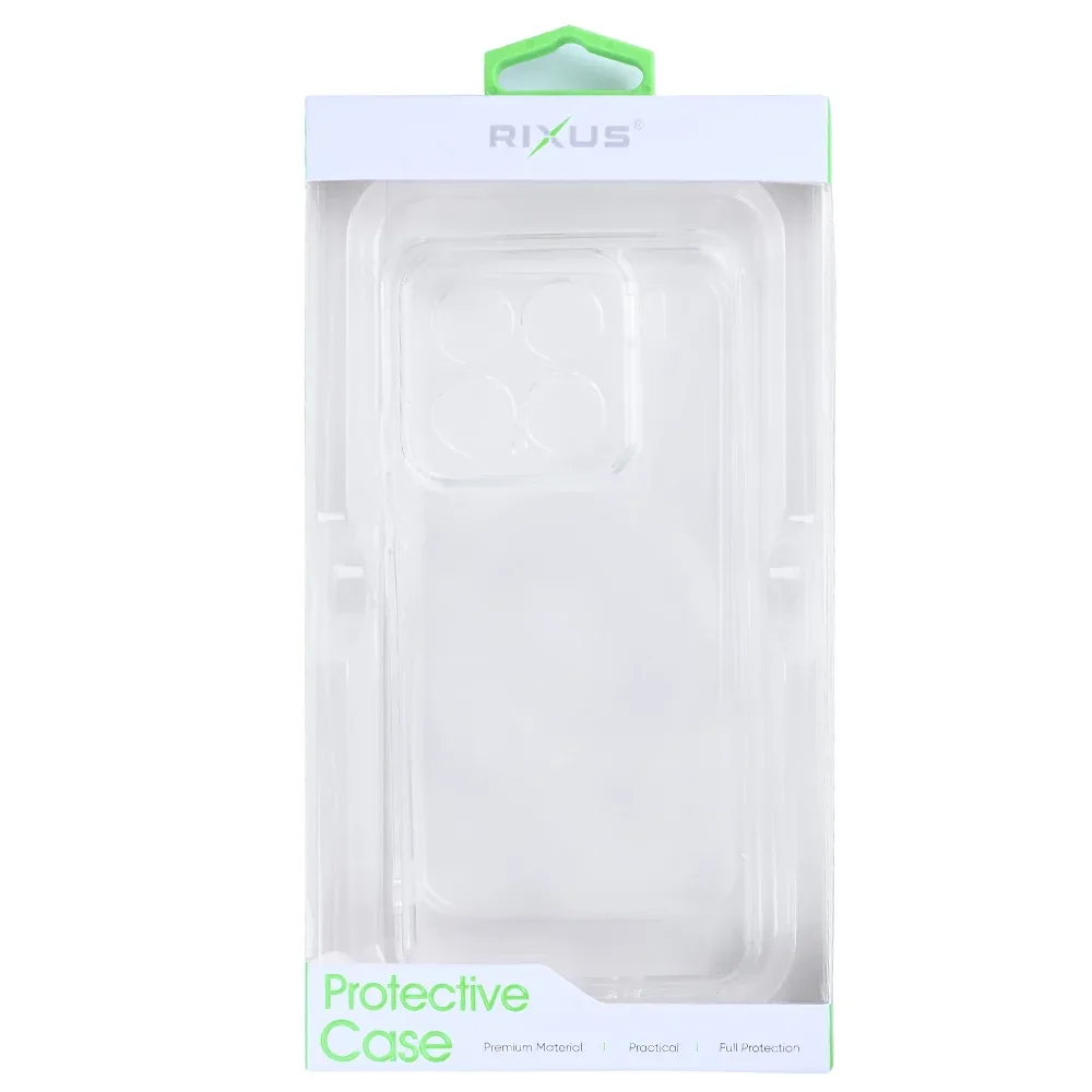 Rixus Anti-Burst Case For Xiaomi 15 Transparent