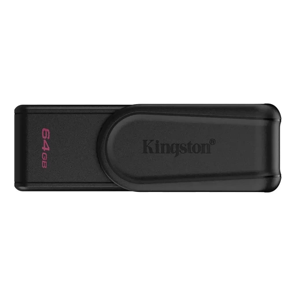Kingston 64GB DataTraveler Exodia S USB-A 3.2 Flash Drive Black