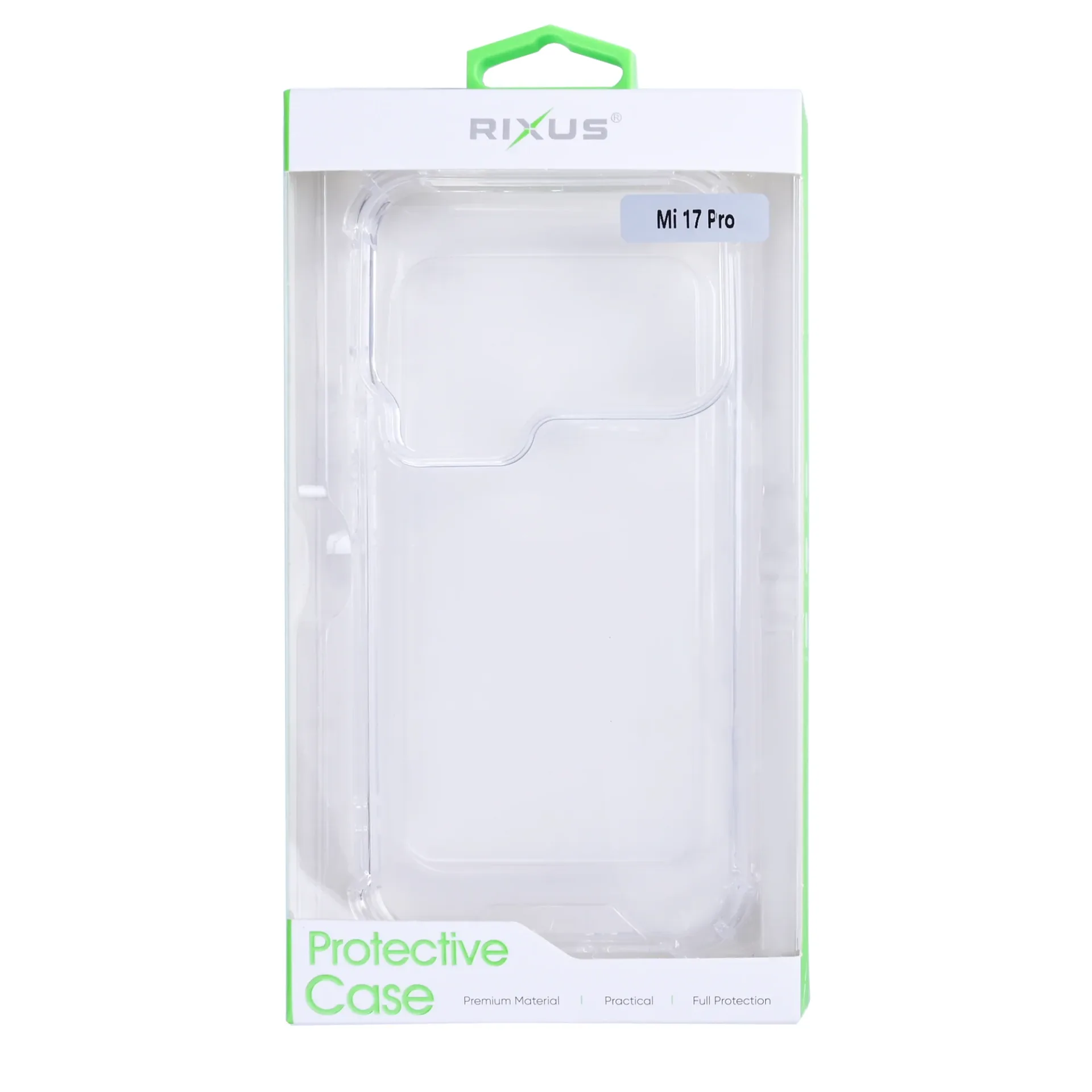 Rixus Anti-Burst Case For Xiaomi 17 Pro Transparent