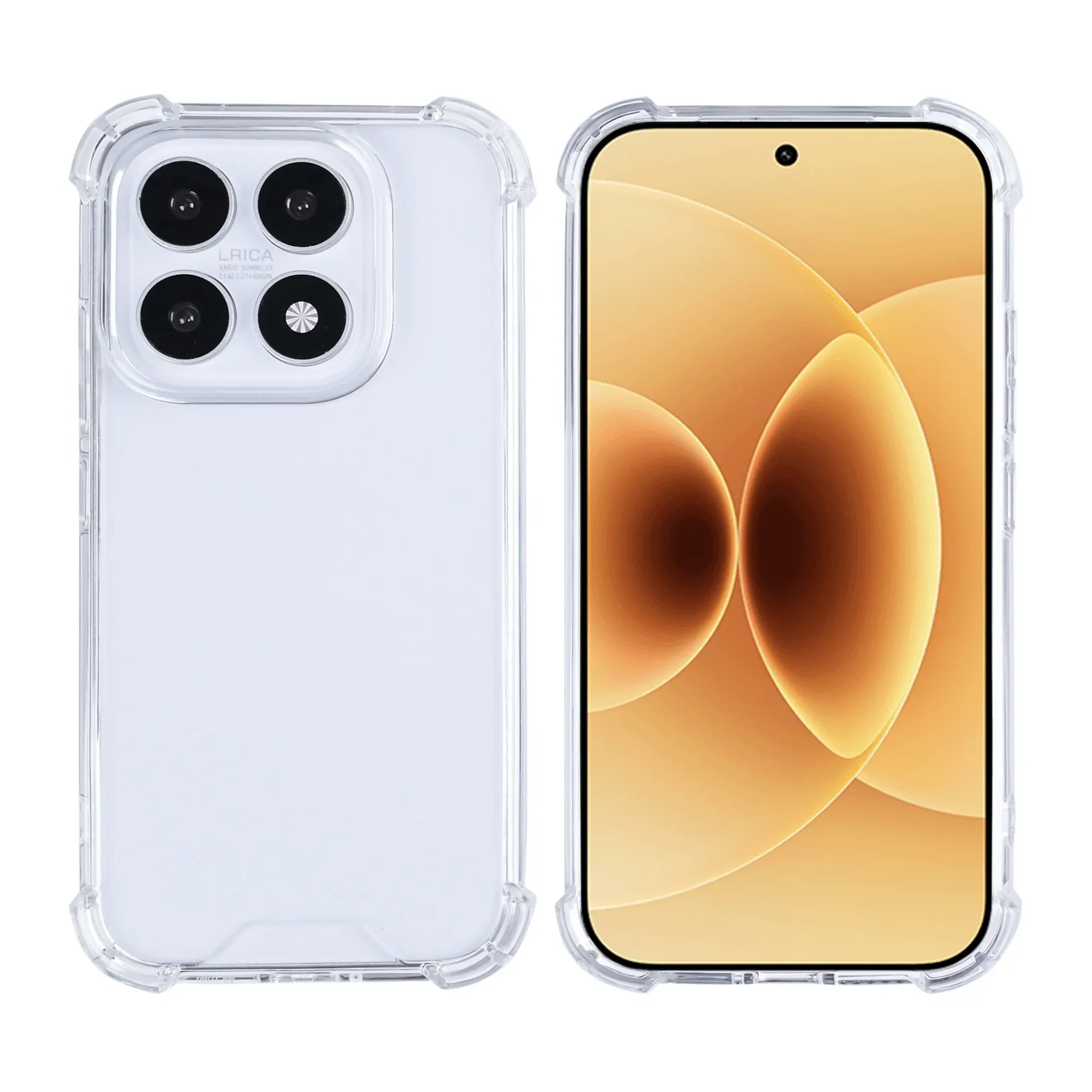 Rixus Anti-Burst Case For Xiaomi 17 Transparent