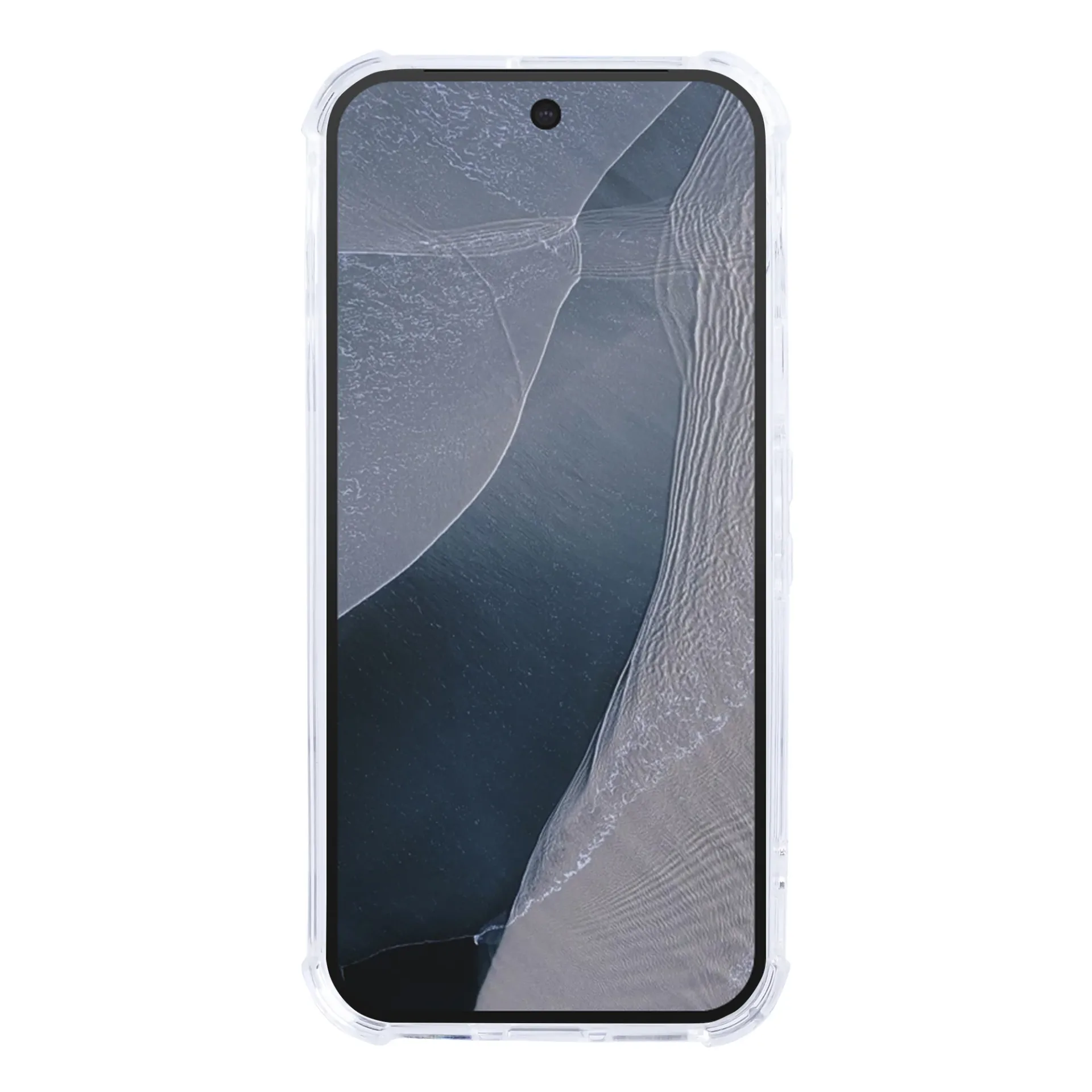 Rixus Anti-Burst Case With MagSafe Compatible For Google Pixel 11 Pro Transparent