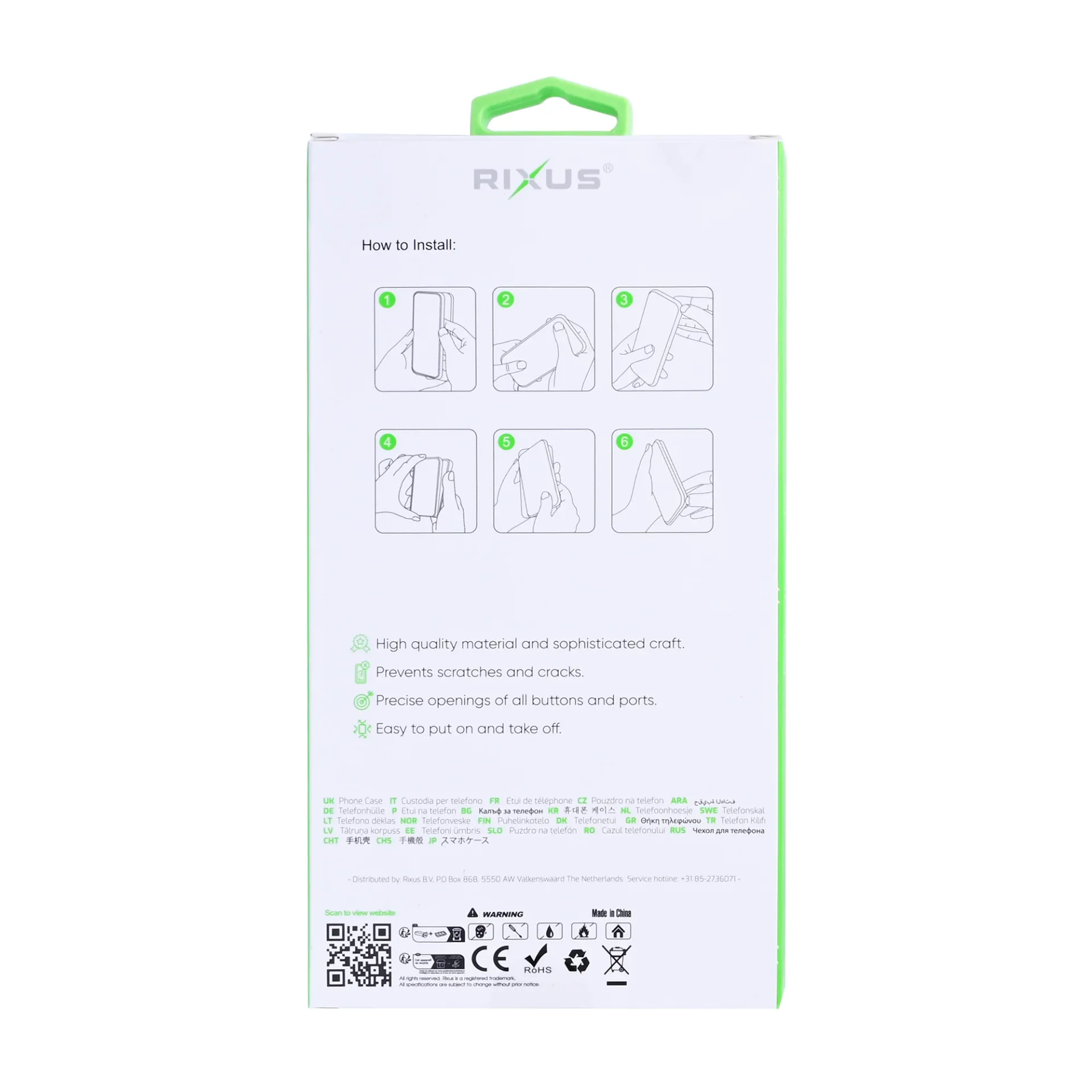 Rixus Anti-Burst Case With MagSafe Compatible For Google Pixel 11 Pro Transparent