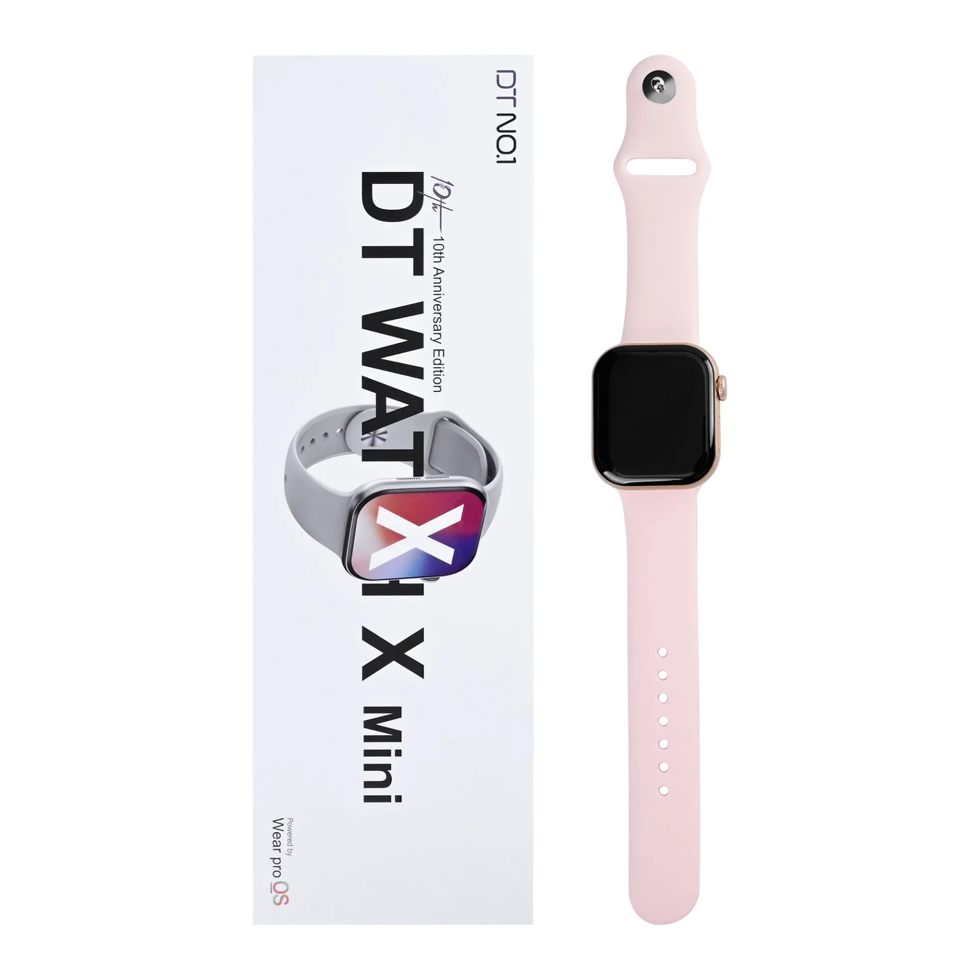 DTNO 1 DTWatch X Mini Smart Watch Pink