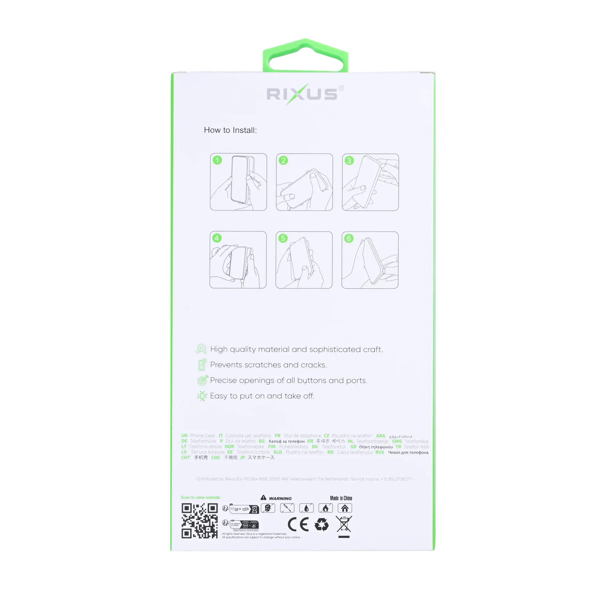 Rixus Anti-Burst Case With MagSafe Compatible For Xiaomi Redmi Note 15 Pro Plus Transparent
