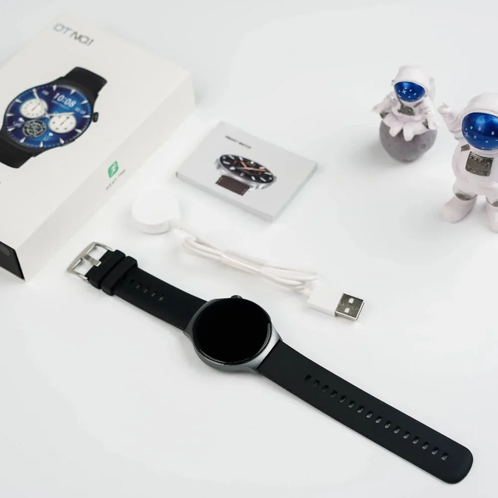 DTNO 1 DT4 Mate Smart Watch Black