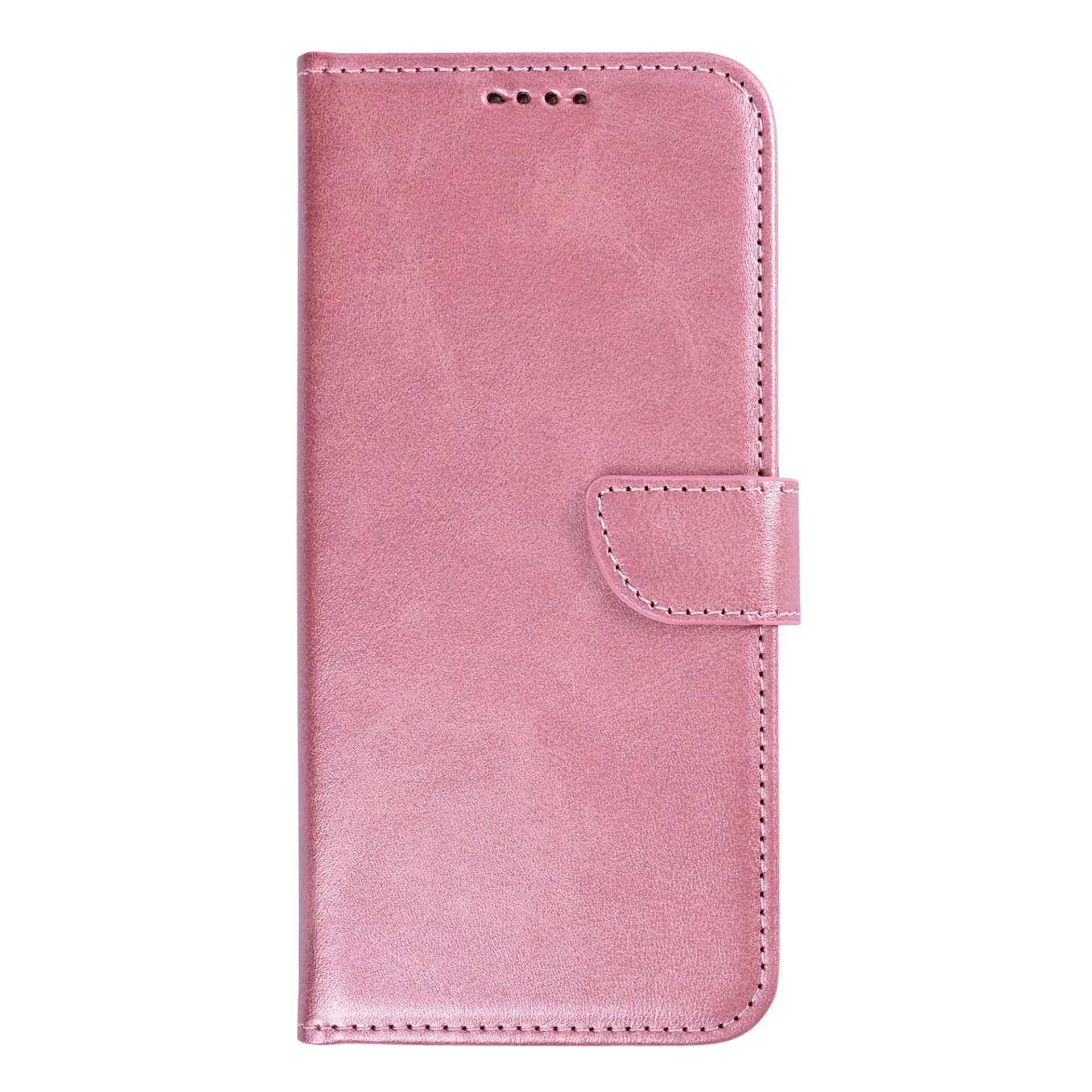 Rixus Bookcase For Google Pixel 10a Pink