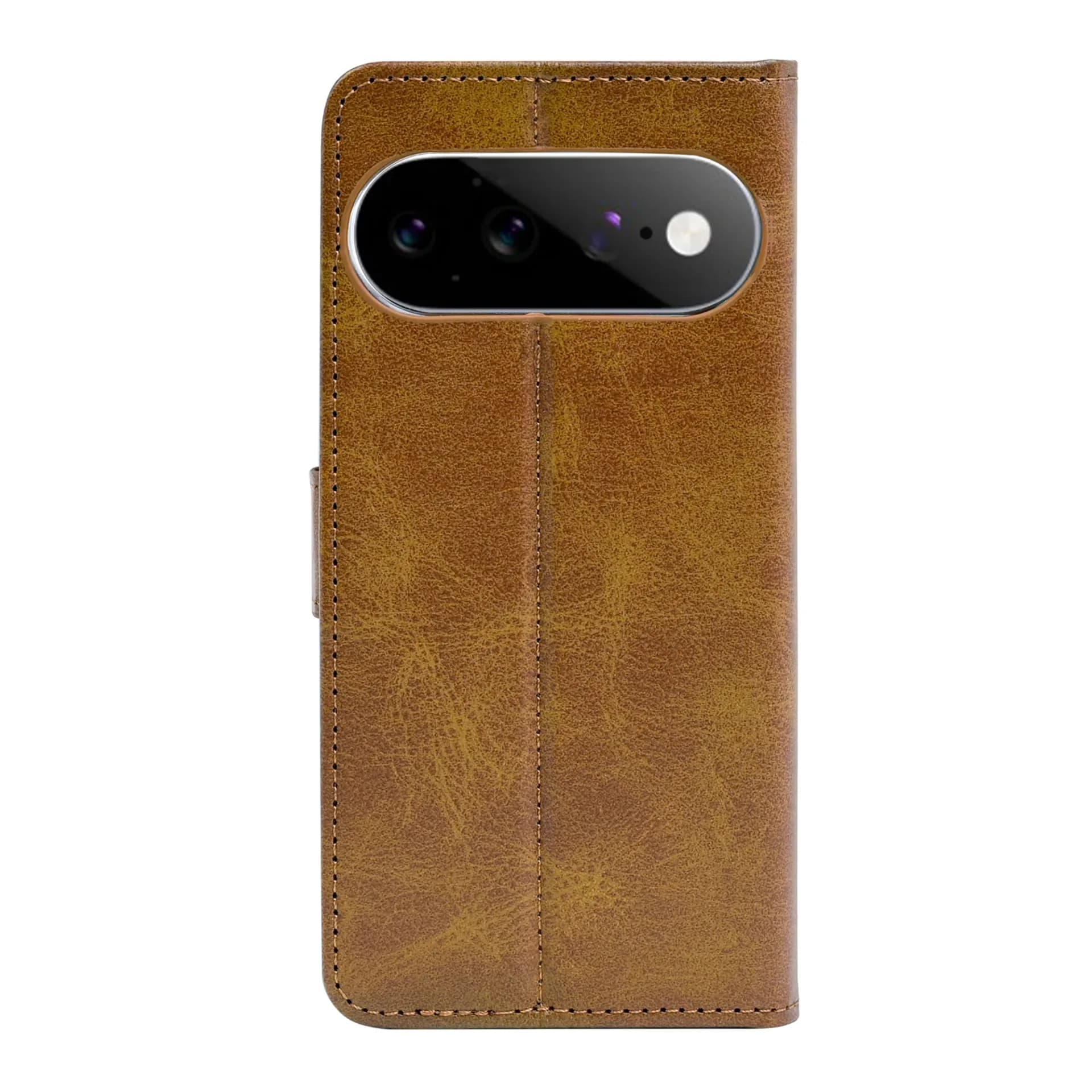 Rixus Bookcase For Google Pixel 11 Light Brown
