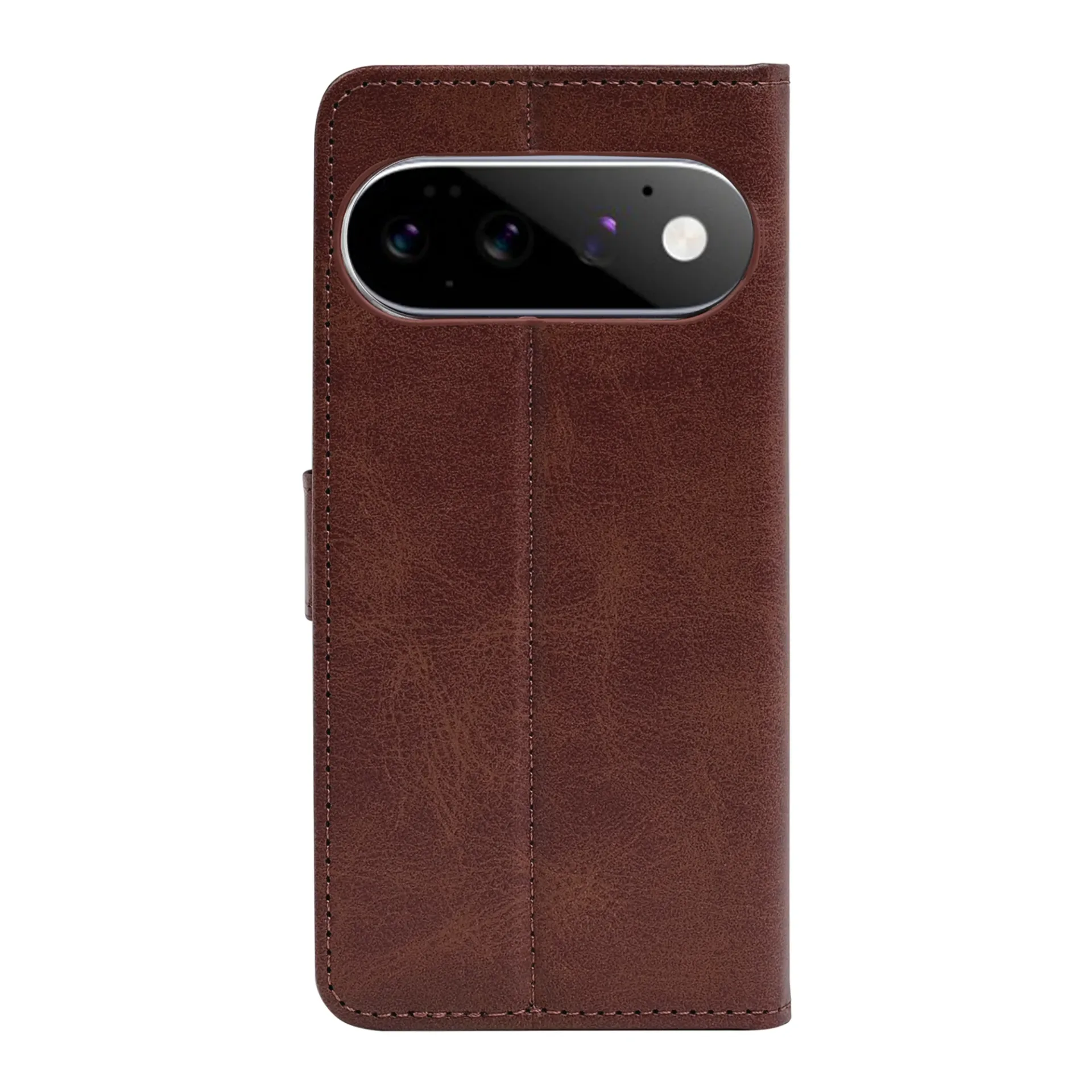 Rixus Bookcase For Google Pixel 11 Pro Brown
