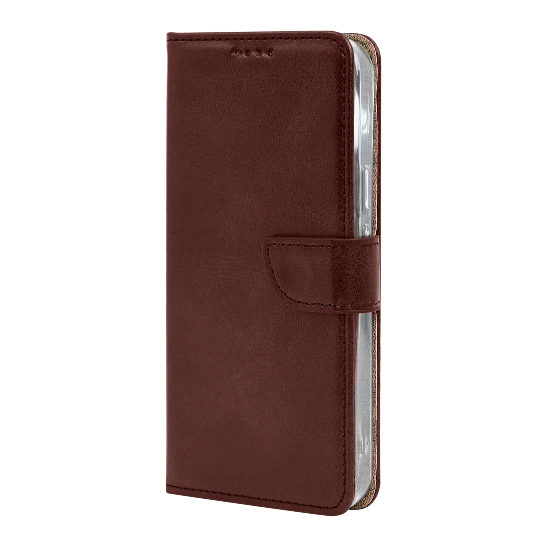 Rixus Bookcase For Google Pixel 11 Pro Brown