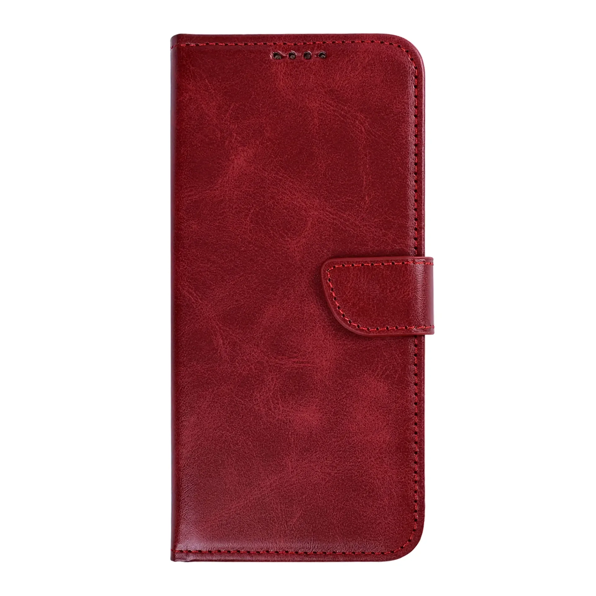 Rixus Bookcase For Google Pixel 11 Pro Dark Red