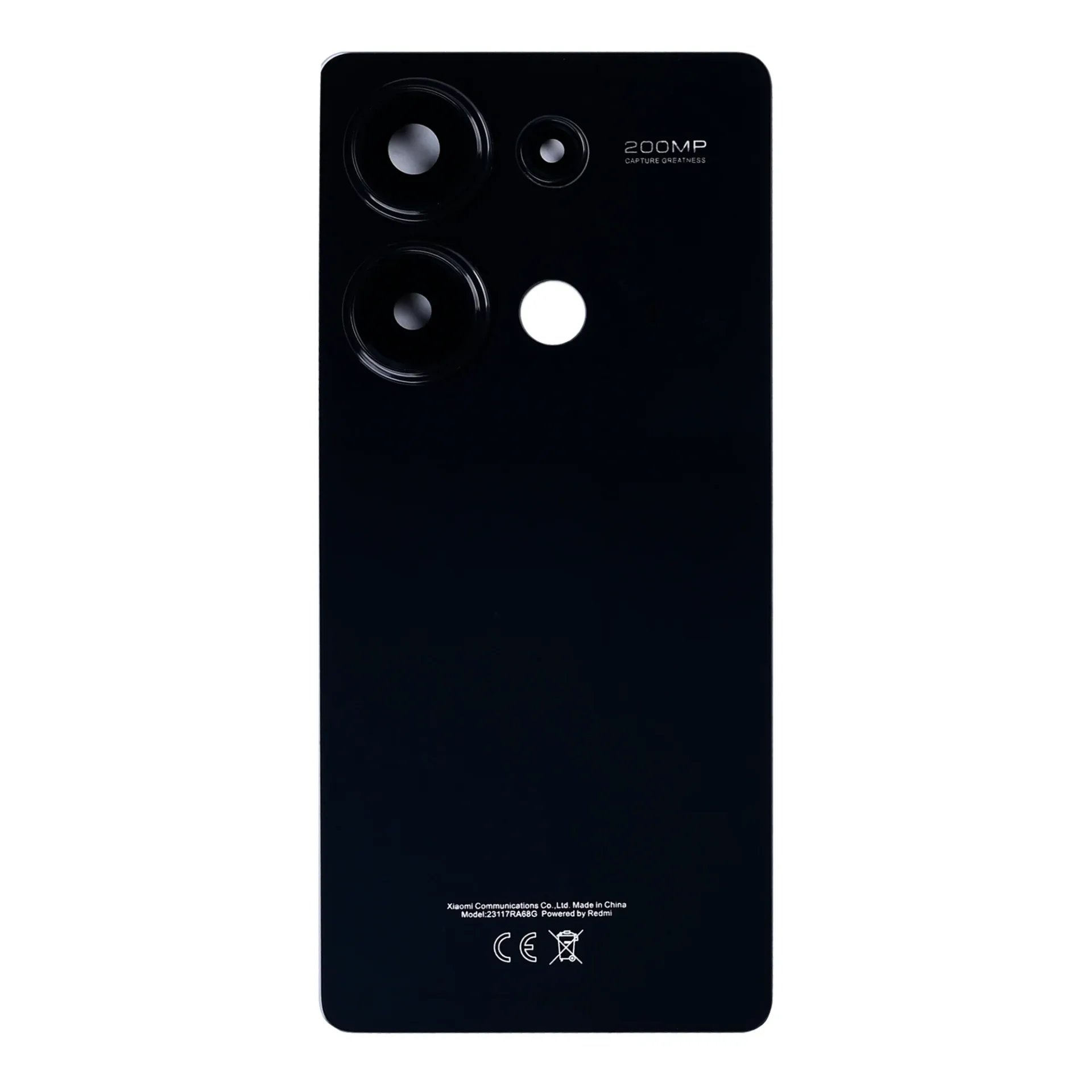 Xiaomi Redmi Note 13 Pro 4G Back Cover With Lens Black OEM