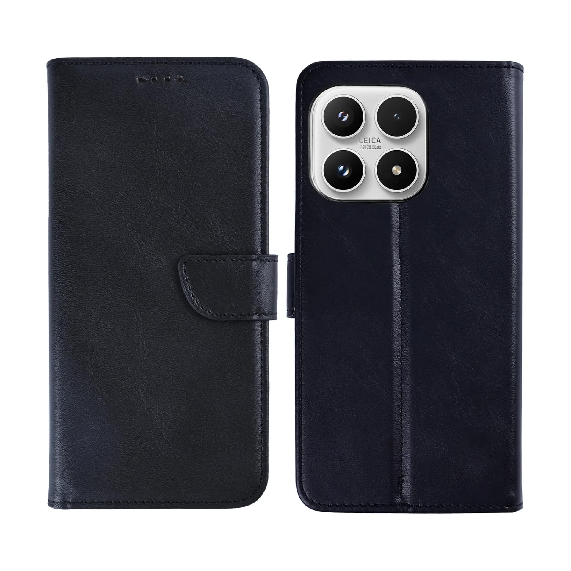 Rixus Bookcase For Xiaomi 17 Black