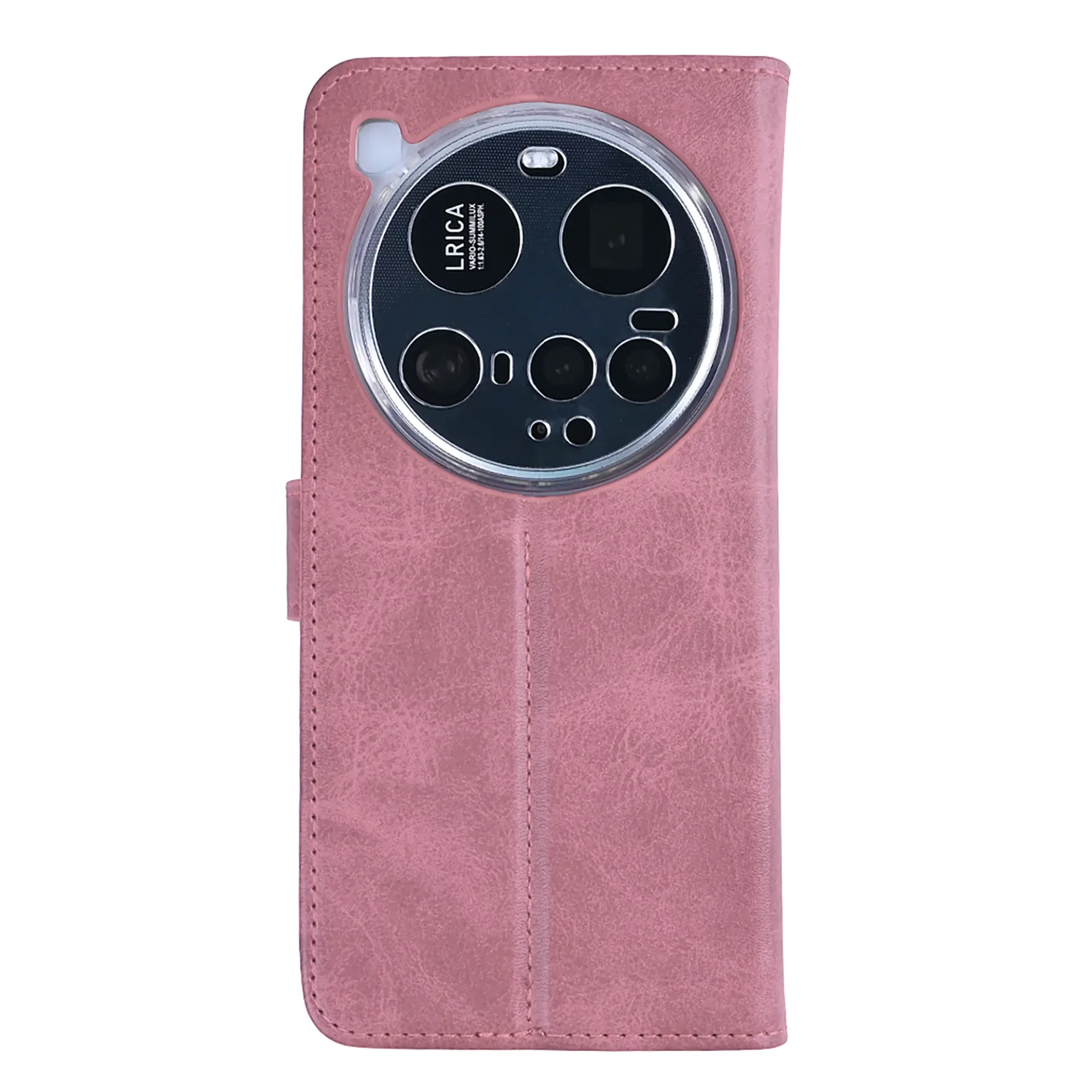 Rixus Bookcase For Xiaomi 15 Ultra Pink
