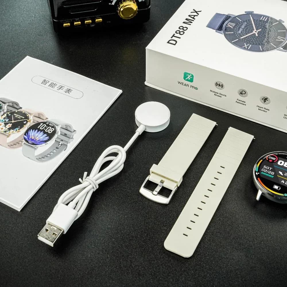 DTNO 1 DT88 Max Smart Watch Silver