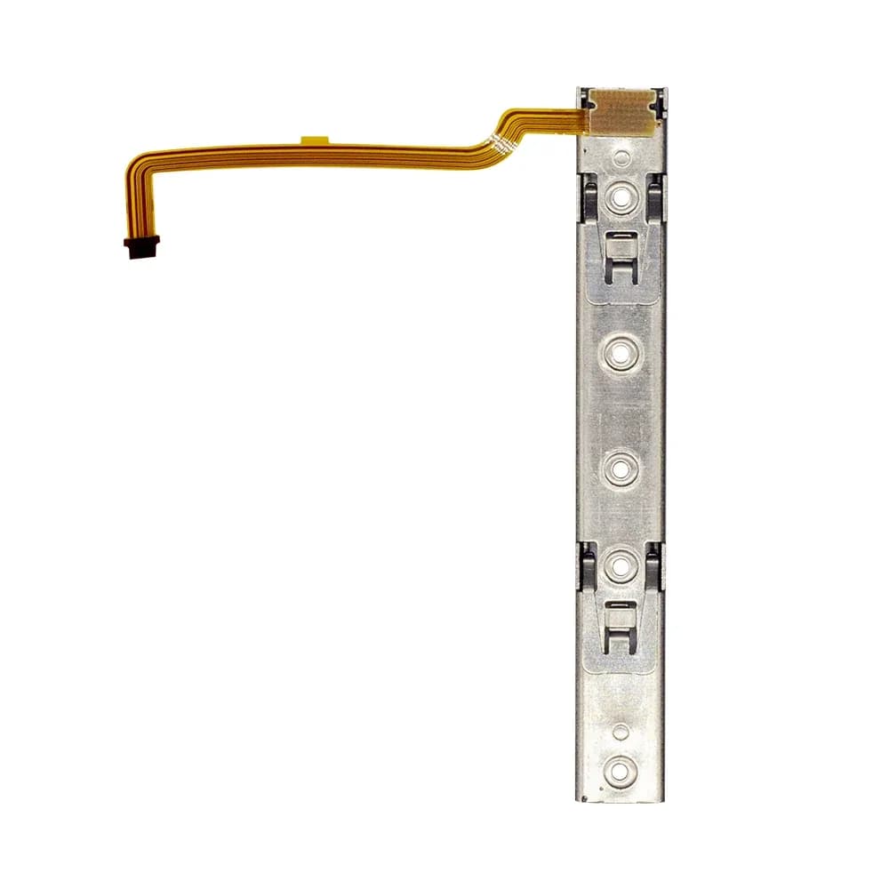 For NintendoSwitch Left Slide Rail Bracket With Sensor Silver OEM